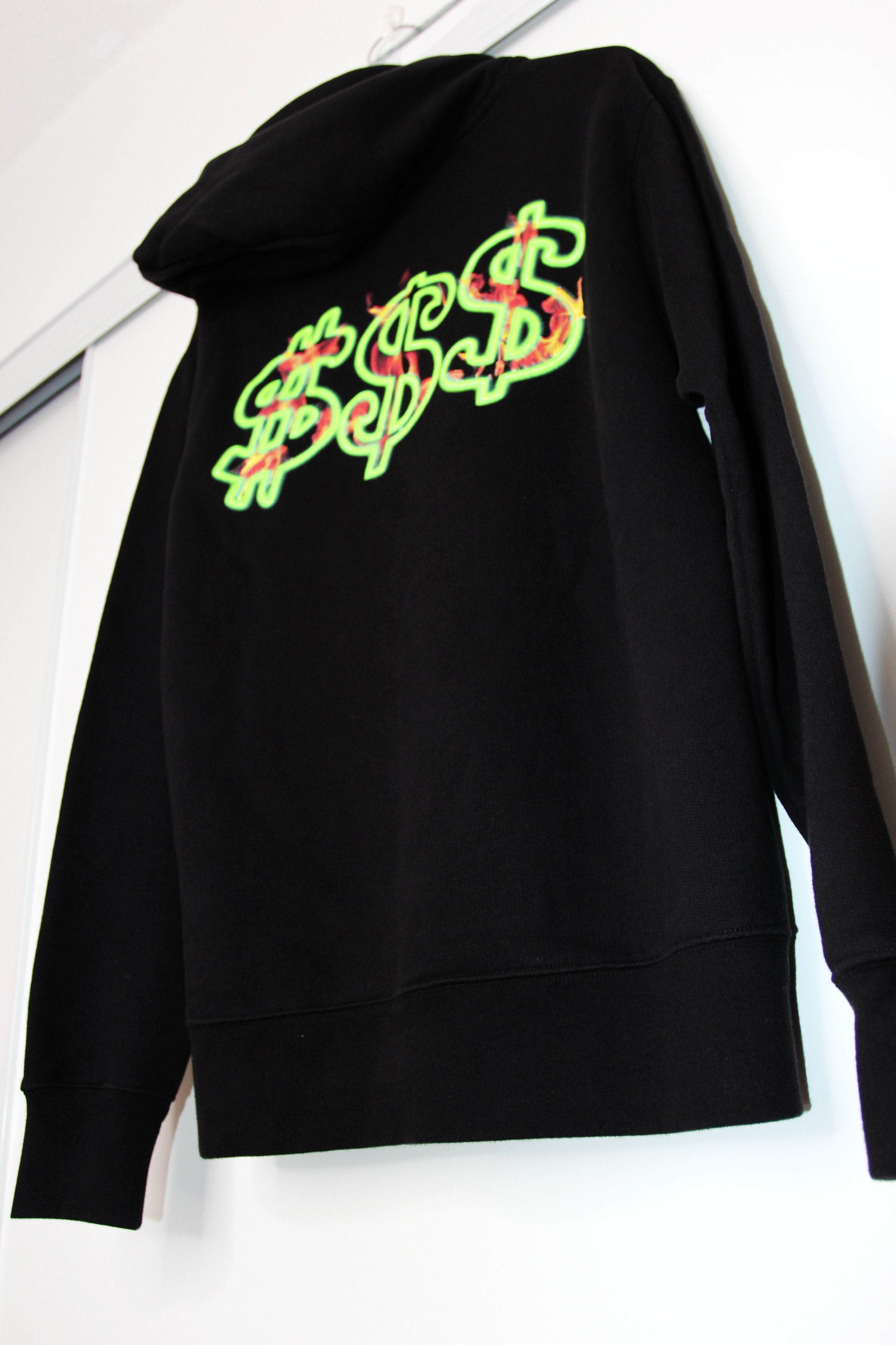 SSS World Corp BNWT AW19 SSS WORLD CORP. FIRE DOLLAR HOODIE S Size US S / EU 44-46 / 1 - 8 Thumbnail