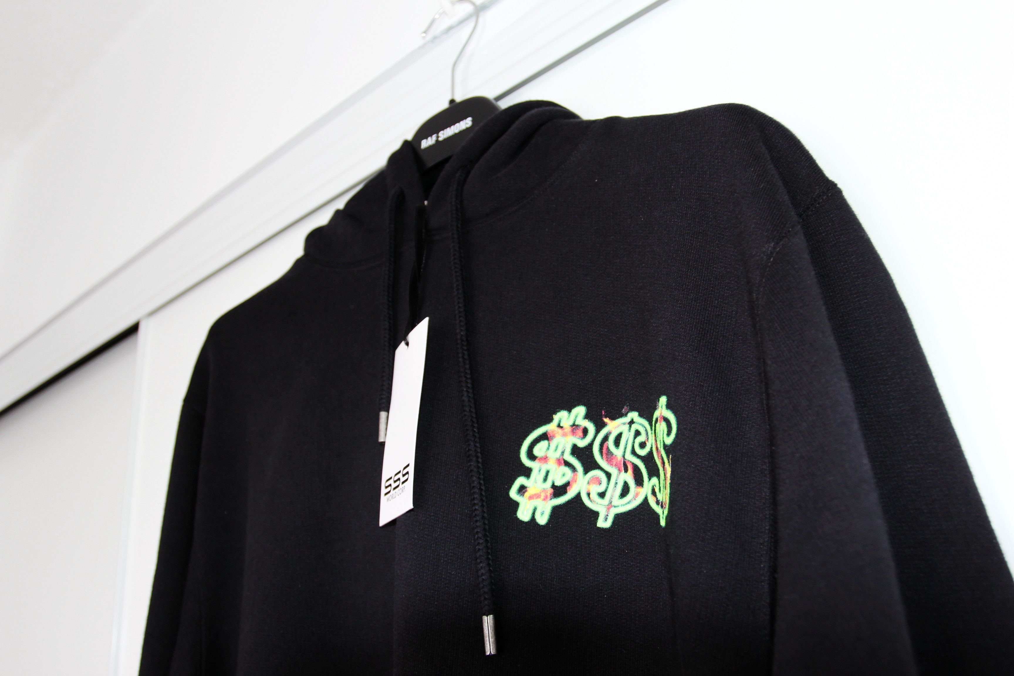 SSS World Corp BNWT AW19 SSS WORLD CORP. FIRE DOLLAR HOODIE S Size US S / EU 44-46 / 1 - 4 Thumbnail