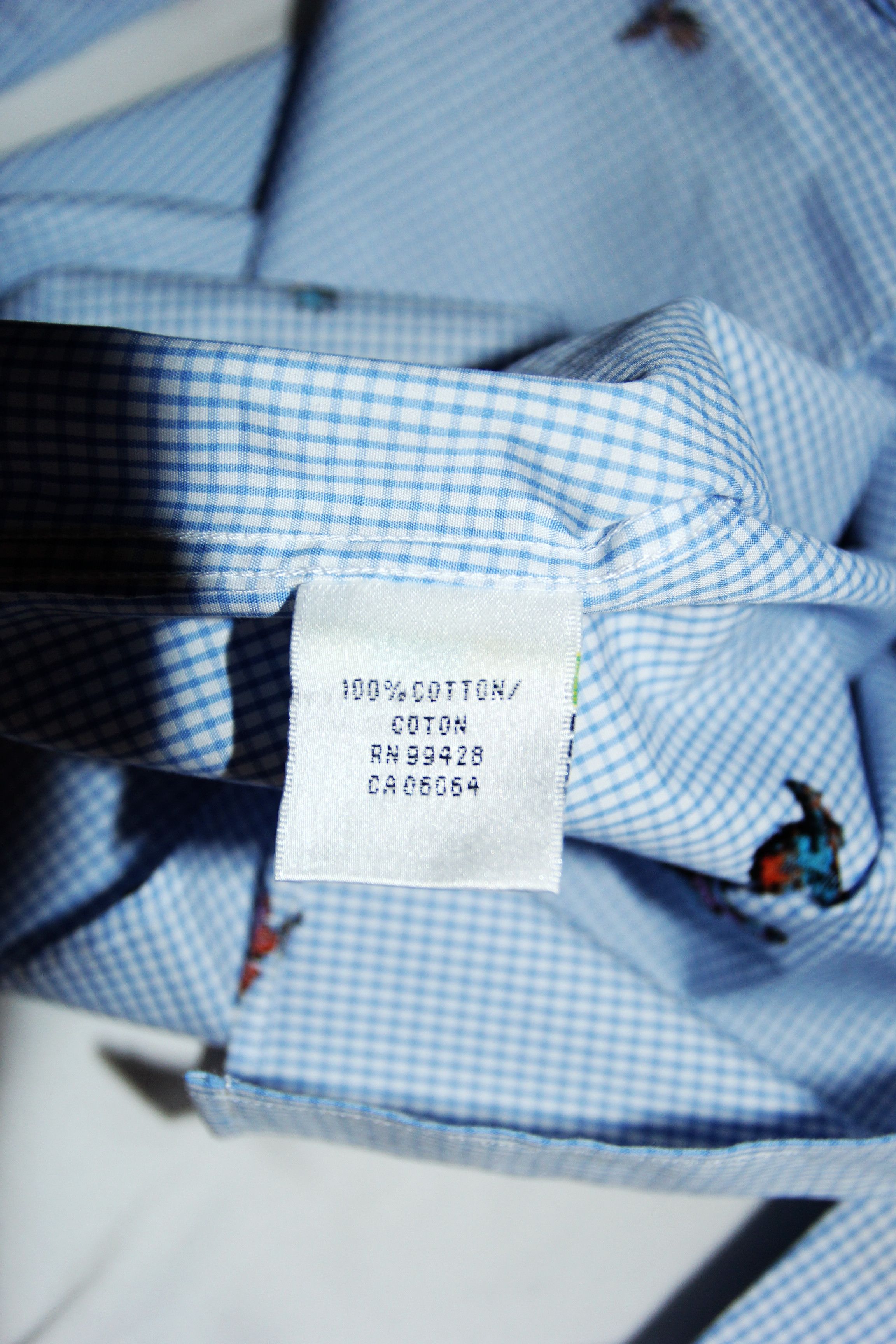 BUGATCHI BNWT SS17 BUGATCHI BIRDS CHECKED SHIRT M Size US M / EU 48-50 / 2 - 13 Thumbnail