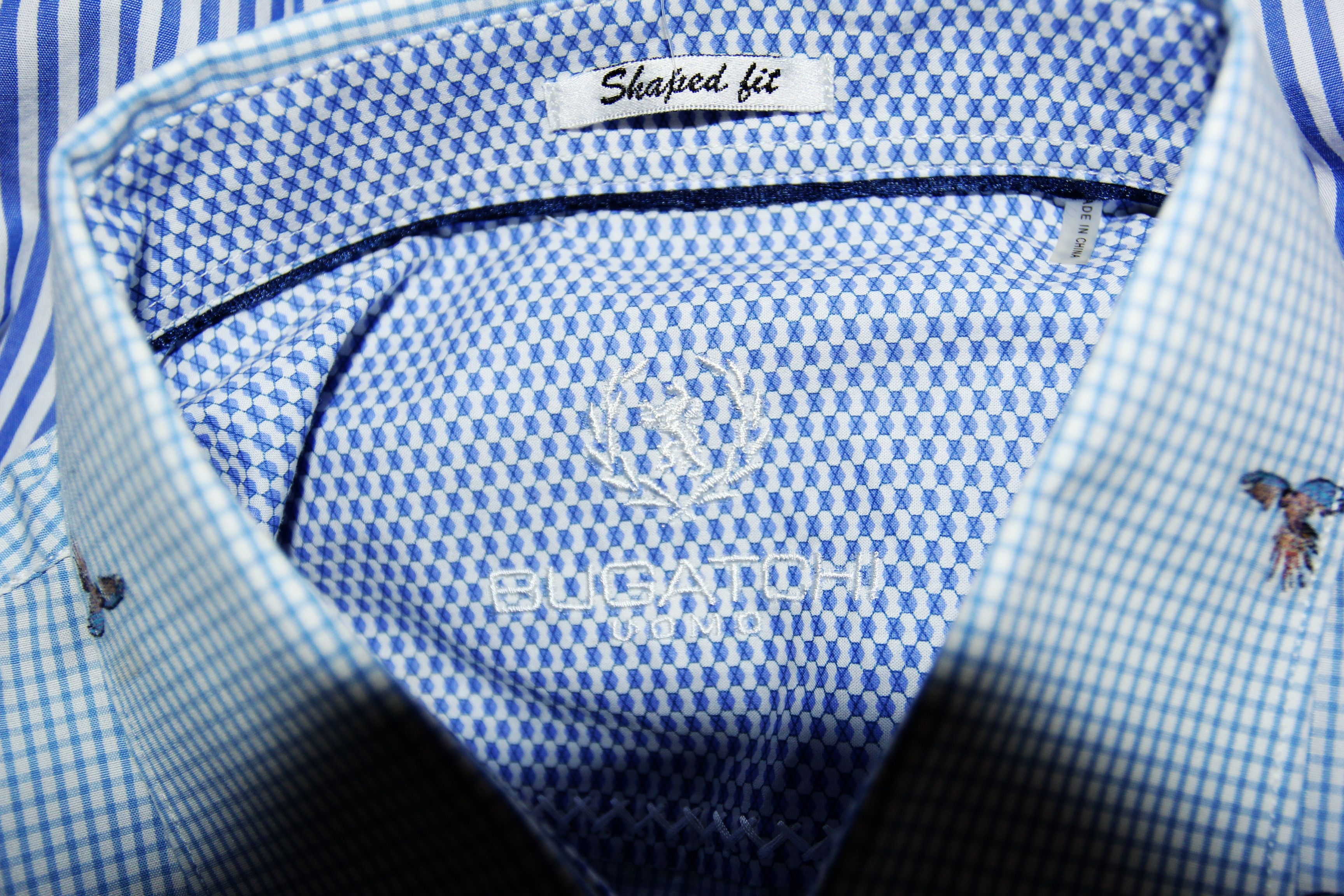 BUGATCHI BNWT SS17 BUGATCHI BIRDS CHECKED SHIRT M Size US M / EU 48-50 / 2 - 12 Thumbnail