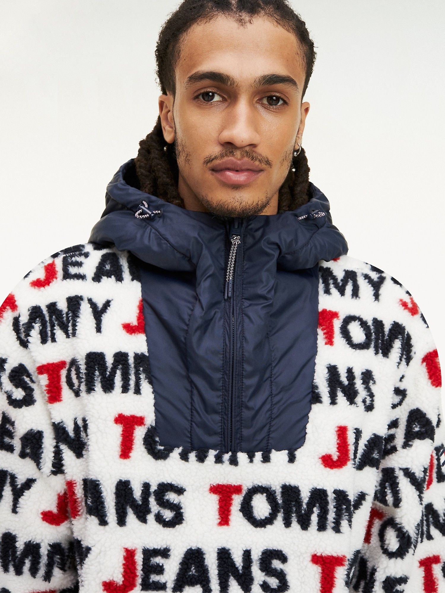 Tommy hilfiger sherpa jacket sales