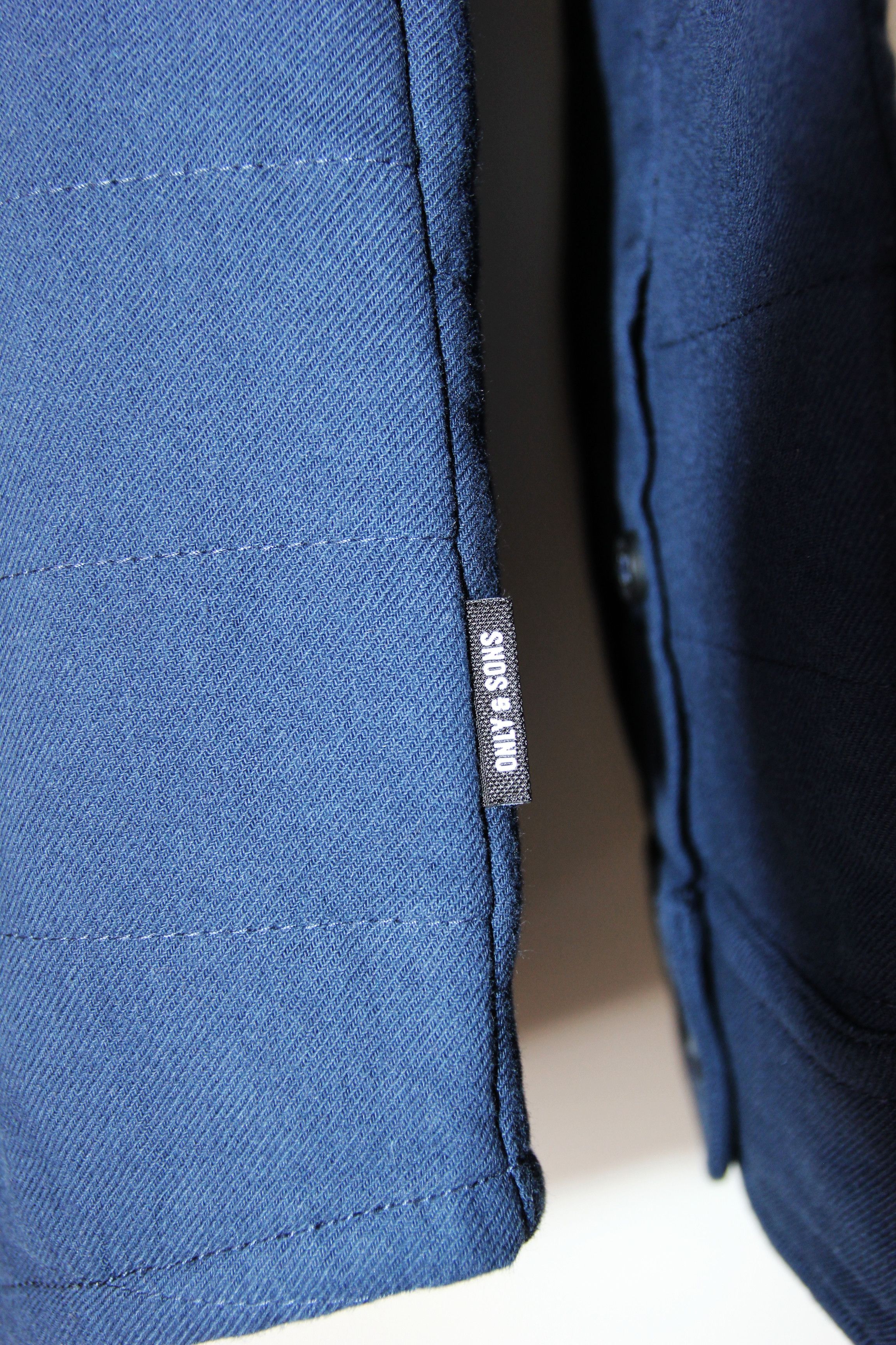 ONLY & SONS BNWT SS21 ONLY & SONS ONSOBRIAN QUILTED OVERSHIRT L Size US L / EU 52-54 / 3 - 6 Thumbnail