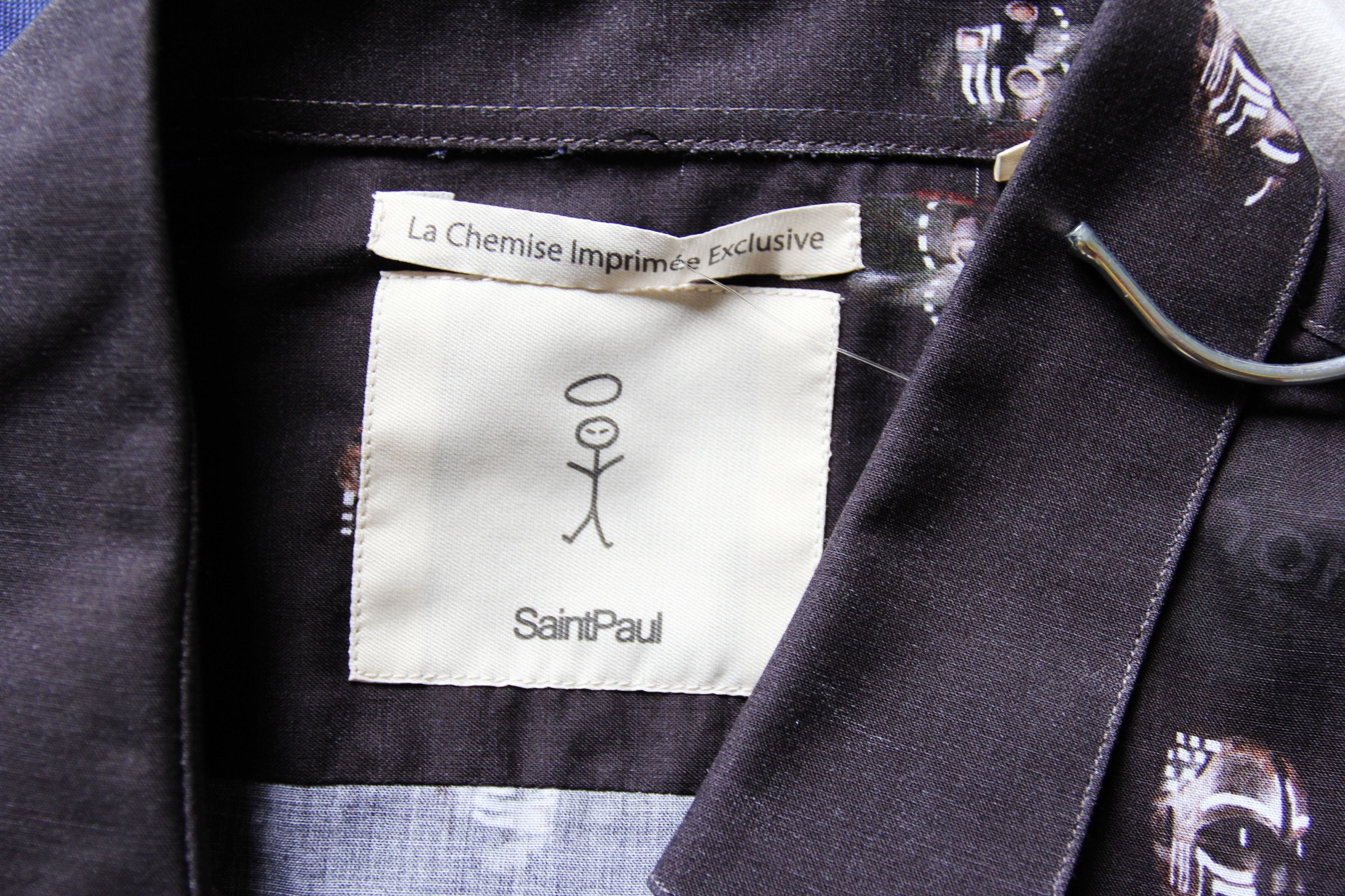 Saint Paul BNWT AW16 SAINT PAUL MUSEUM COLLECTION SHIRT L Size US L / EU 52-54 / 3 - 8 Thumbnail
