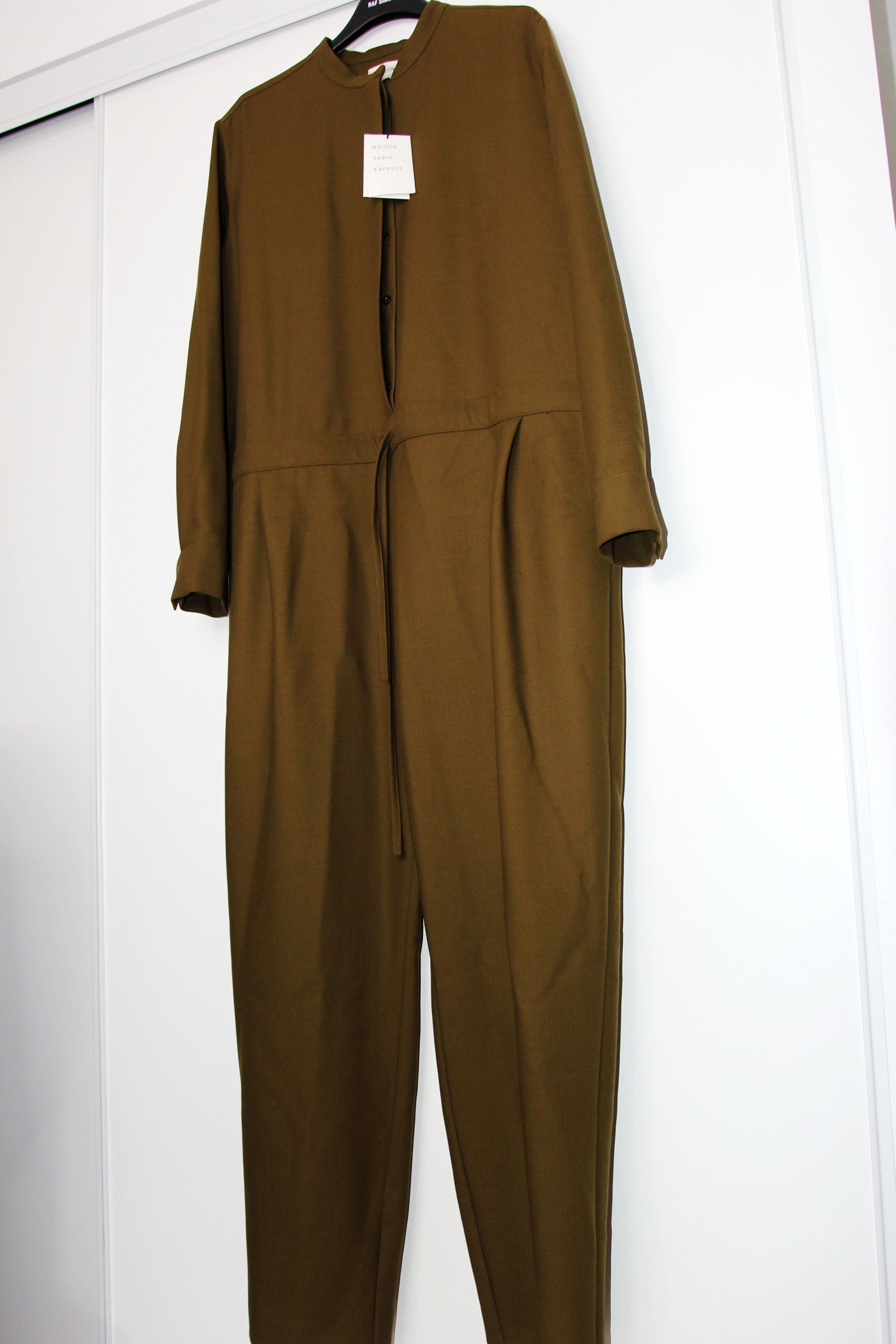 Other BNWT AW18 MAISON RABIH KAYROUZ TWILL JUMPSUIT 46 Size US 36 / EU 52 - 5 Thumbnail