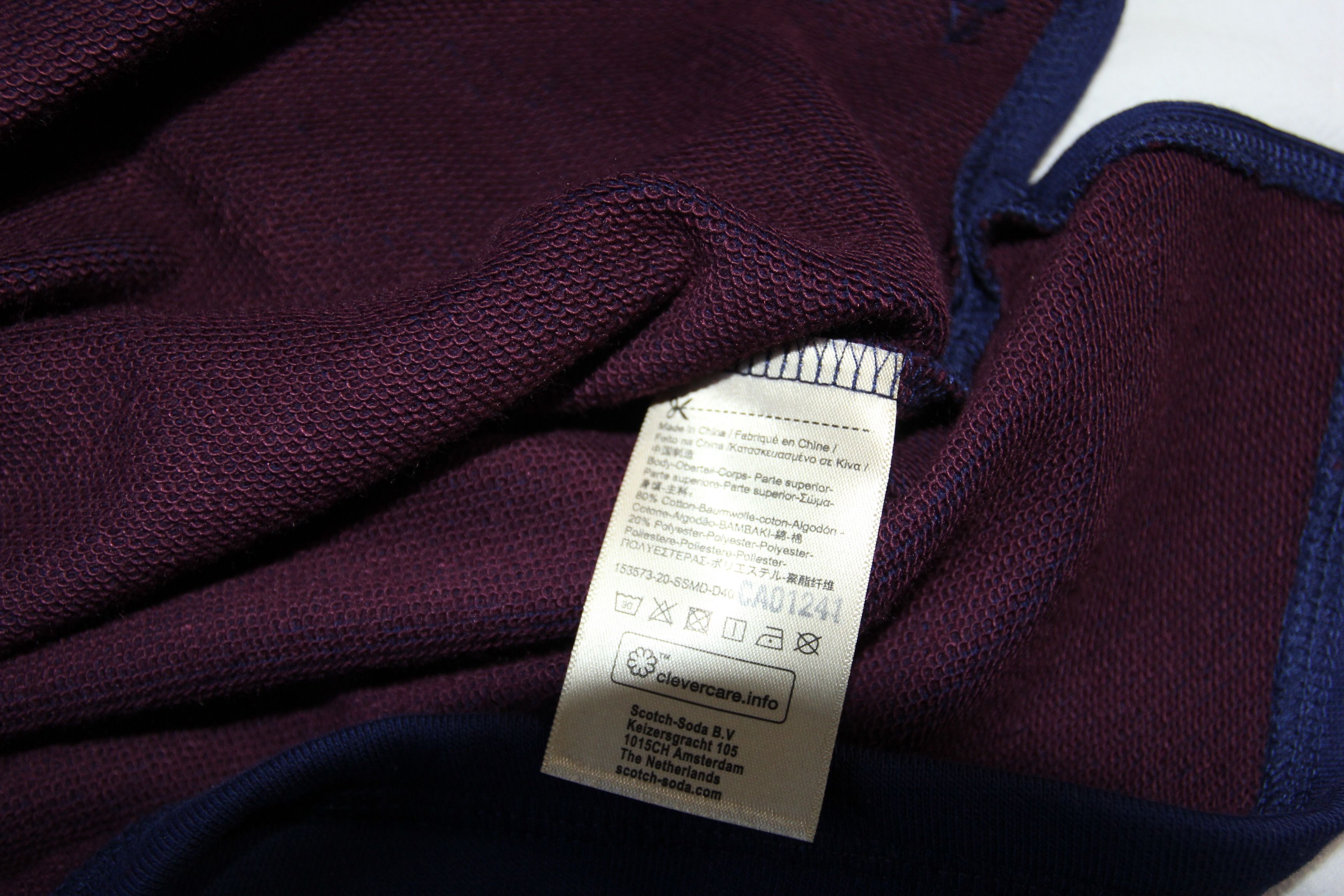 Scotch & Soda BNWT SS20 SCOTCH & SODA SIGNATURE EMBLEM SWEATSHIRT Size US M / EU 48-50 / 2 - 9 Thumbnail