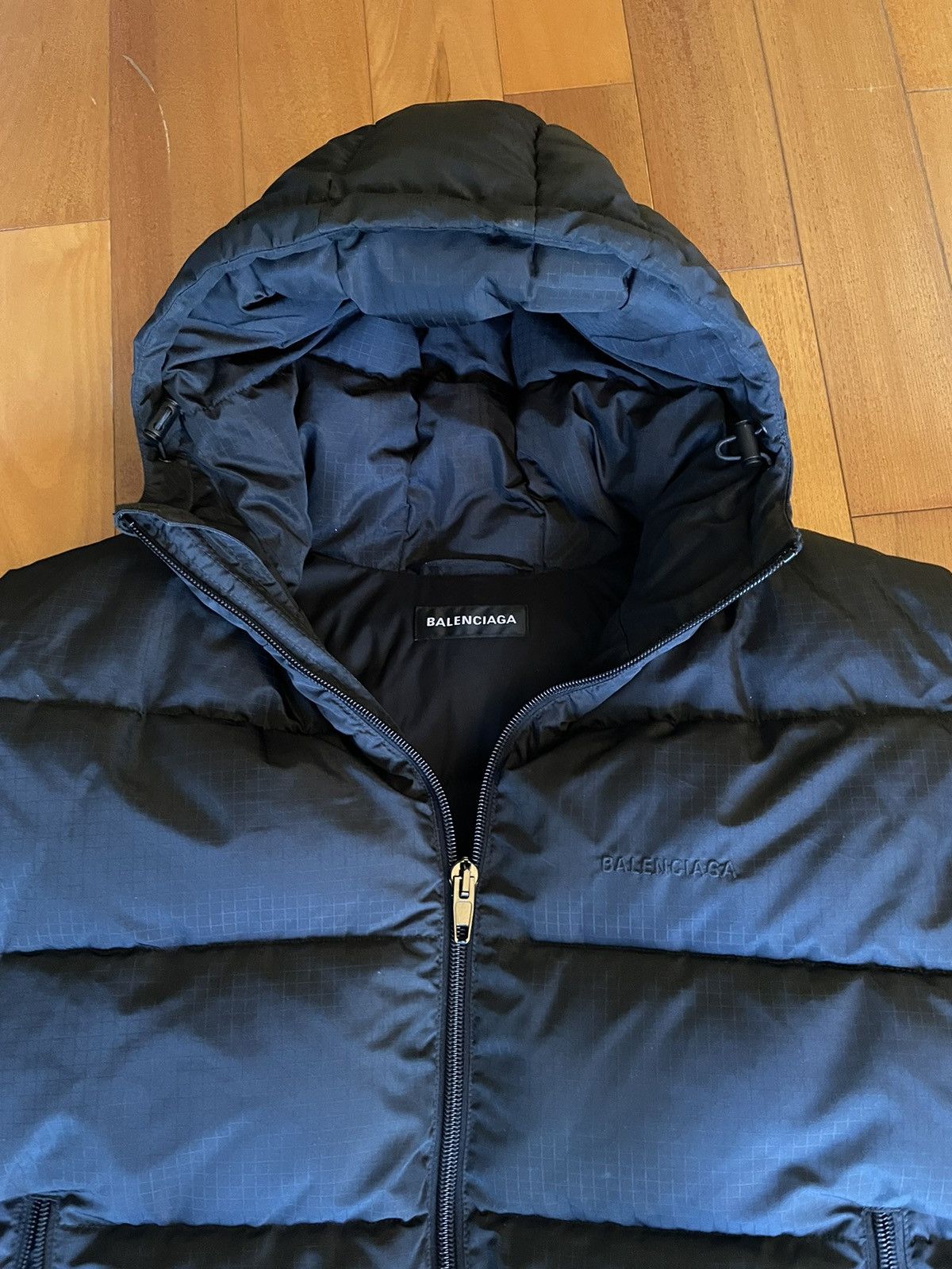 Balenciaga Balenciaga Cropped Puffer Jacket Size US M / EU 48-50 / 2 - 2 Thumbnail