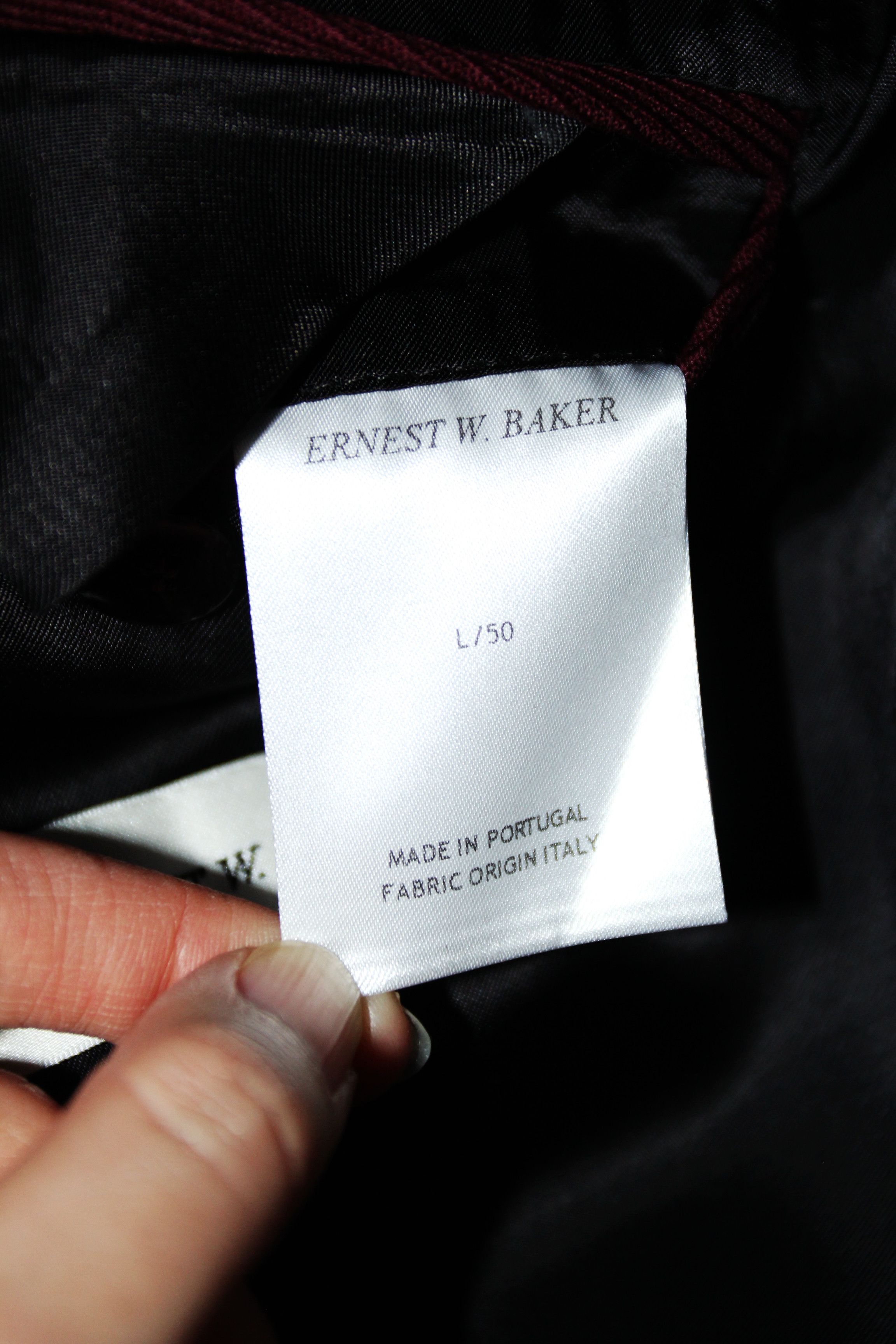 Ernest W. Baker BNWT AW20 ERNEST W.BAKER BL18 WELT POCKET BLAZER 50 Size US M / EU 48-50 / 2 - 12 Thumbnail