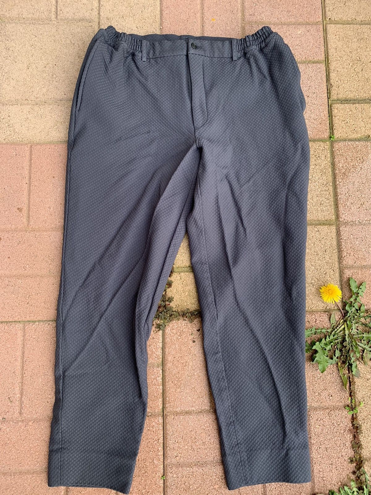Comme des Garcons Homme Deux RARE GRAIL Comme des garçons texturized trouser pants Size US 34 / EU 50 - 4 Thumbnail