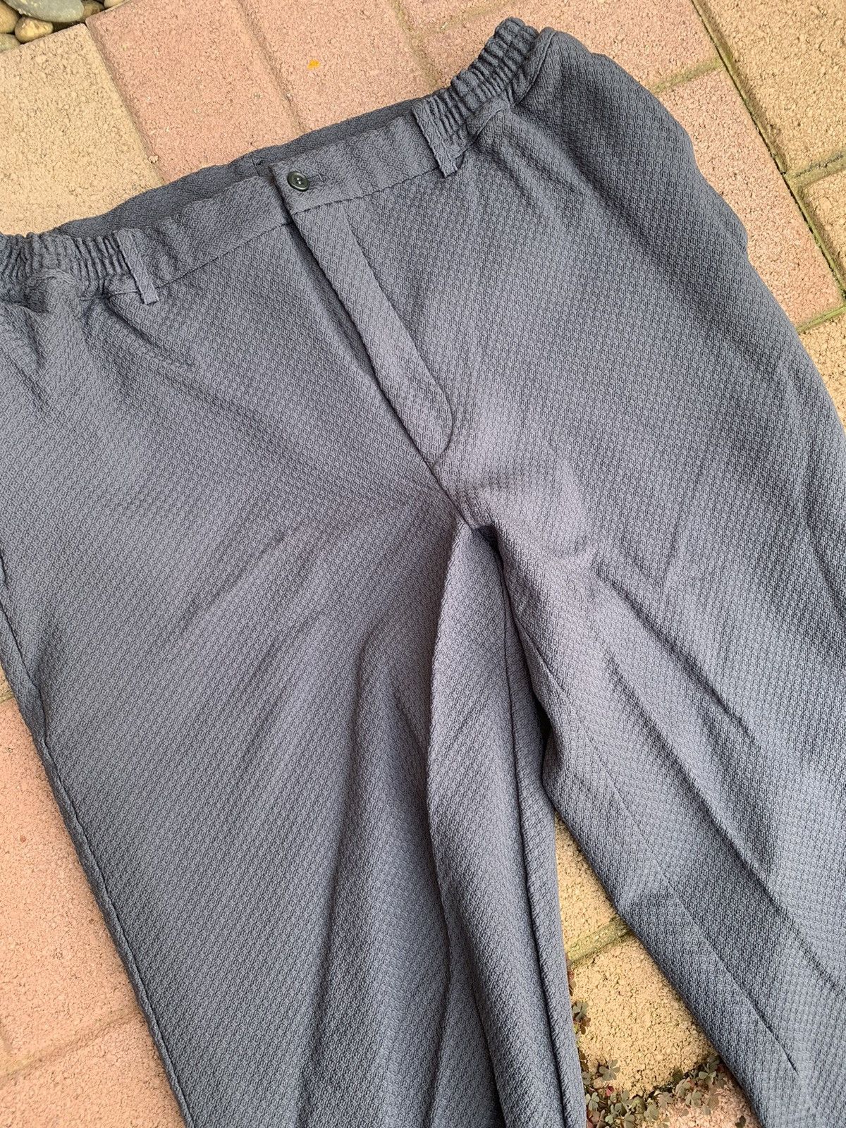 Comme des Garcons Homme Deux RARE GRAIL Comme des garçons texturized trouser pants Size US 34 / EU 50 - 2 Thumbnail