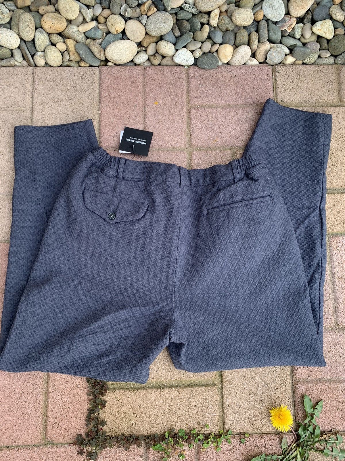 Comme des Garcons Homme Deux RARE GRAIL Comme des garçons texturized trouser pants Size US 34 / EU 50 - 3 Thumbnail