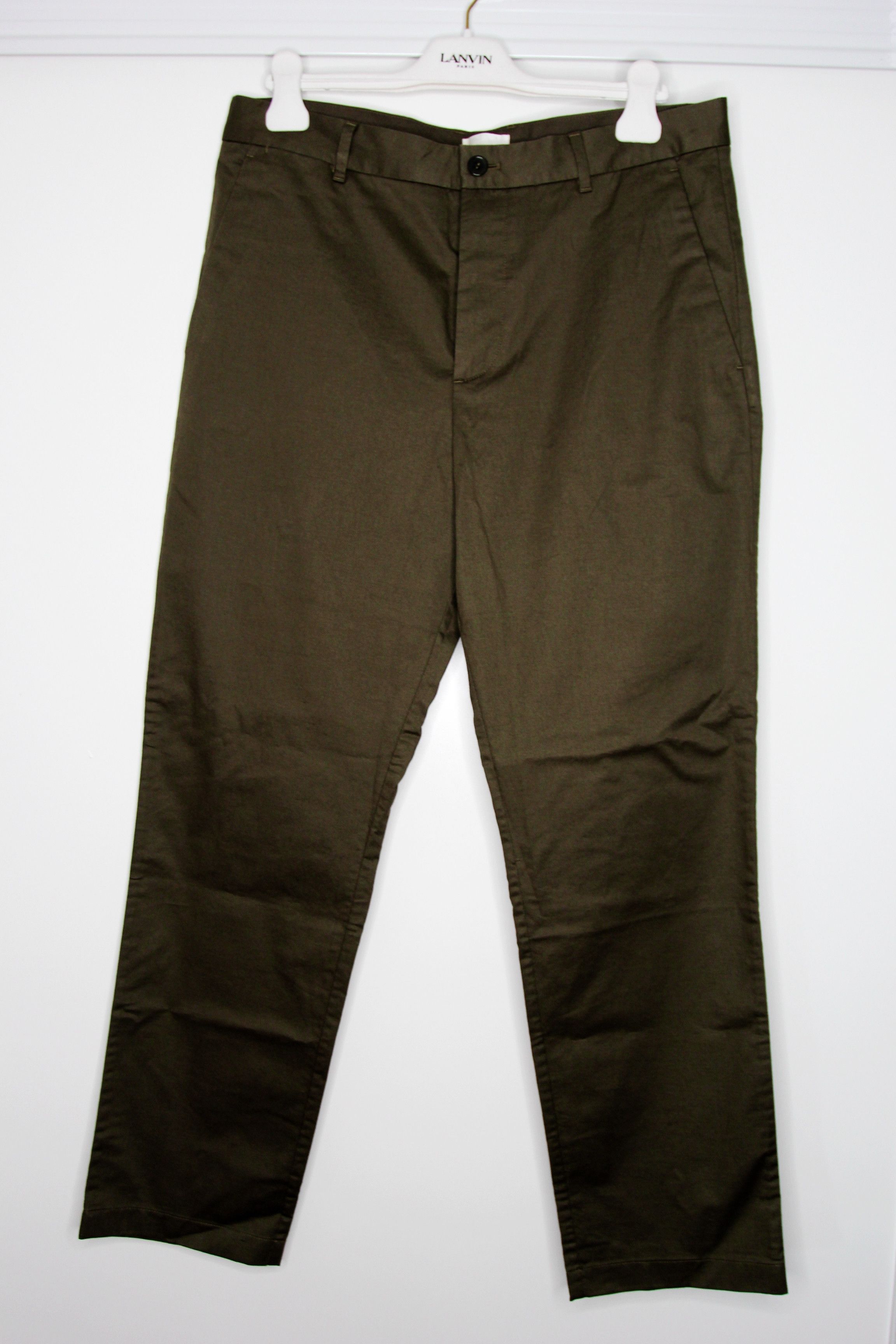 Wood Wood BNWT SS22 WOOD WOOD MARCUS LIGHT TWILL PANTS 34 Size US 34 / EU 50 - 2 Thumbnail
