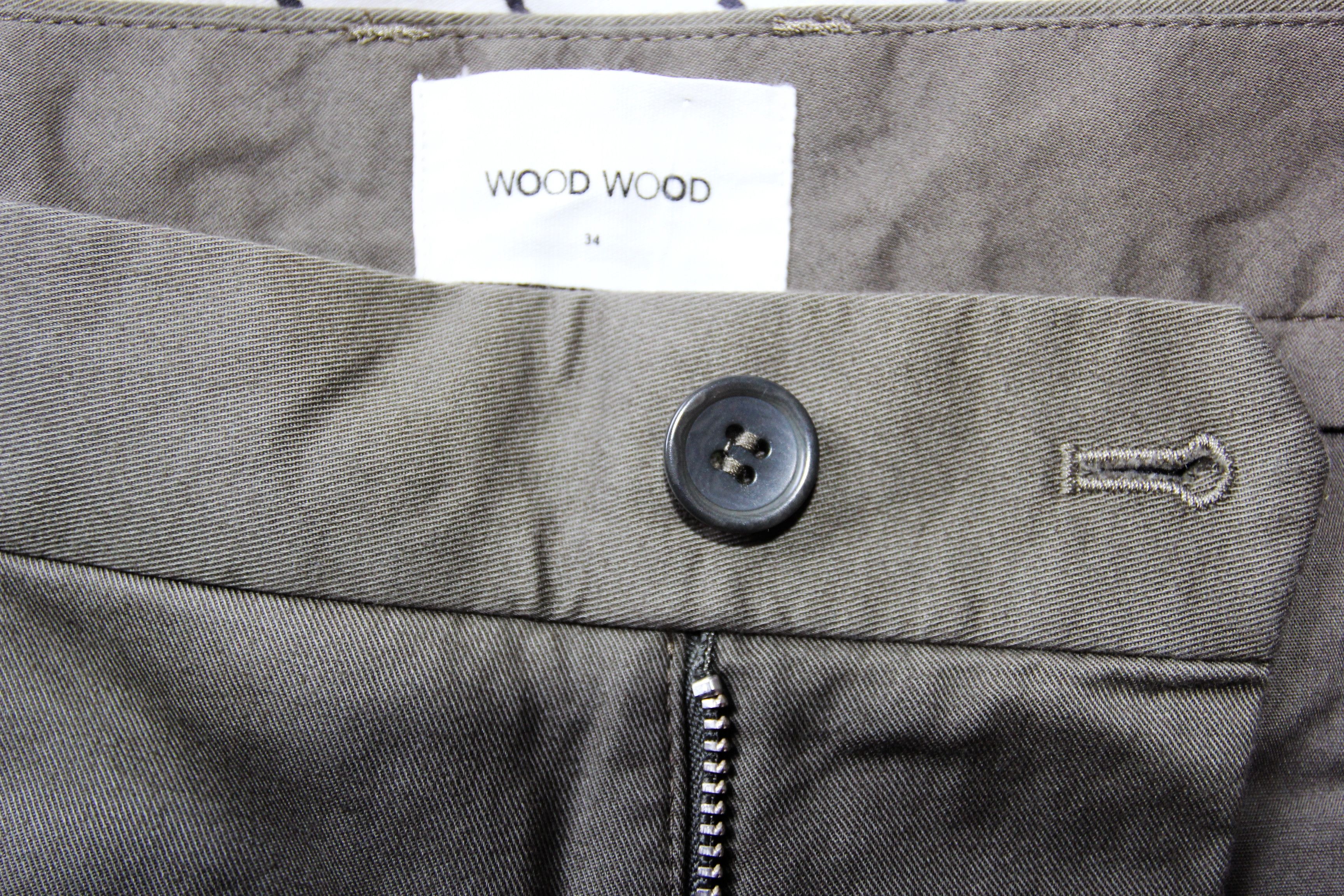 Wood Wood BNWT SS22 WOOD WOOD MARCUS LIGHT TWILL PANTS 34 Size US 34 / EU 50 - 8 Thumbnail