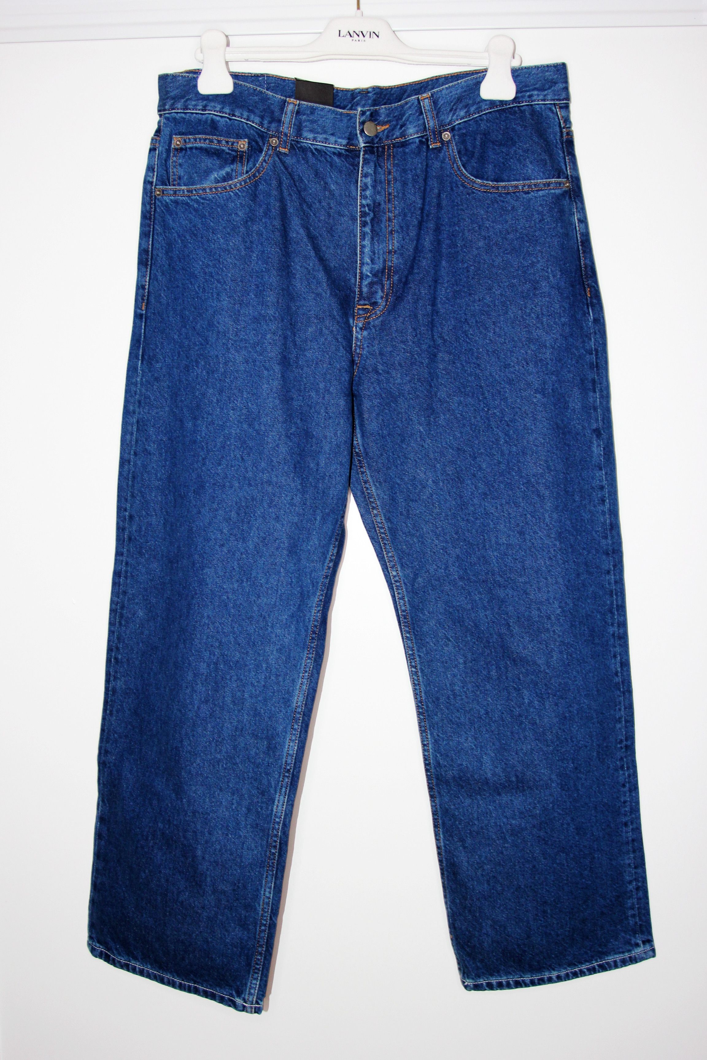 Dr. Denim BNWT SS22 DR.DENIM OMAR PEBBLE MID RETRO JEANS 34 X 32 Size US 34 / EU 50 - 2 Thumbnail