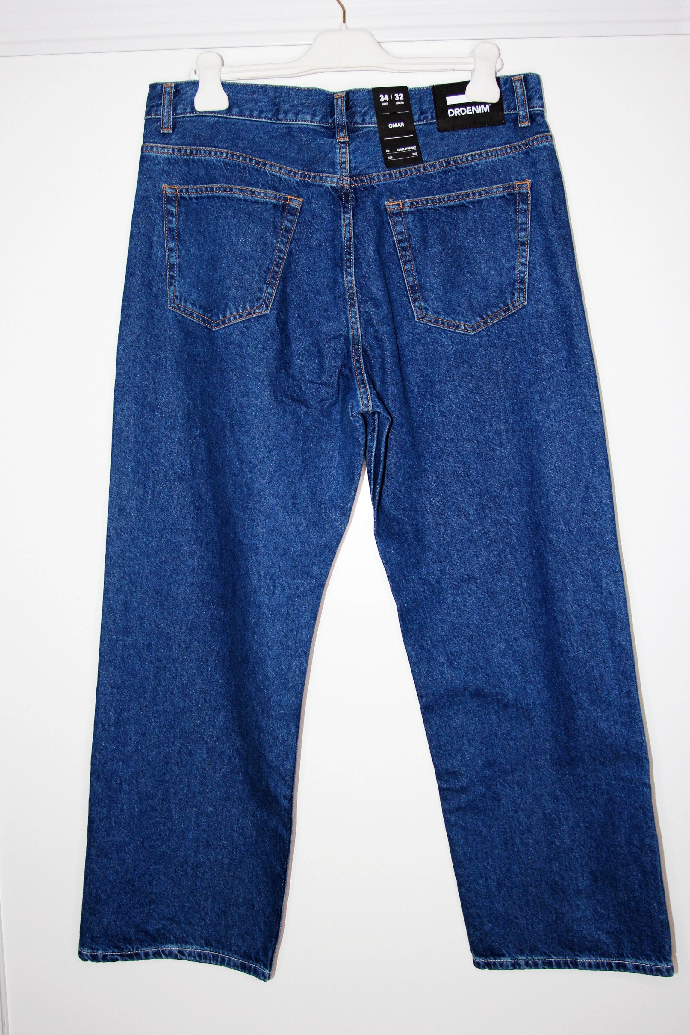 Dr. Denim BNWT SS22 DR.DENIM OMAR PEBBLE MID RETRO JEANS 34 X 32 Size US 34 / EU 50 - 3 Thumbnail