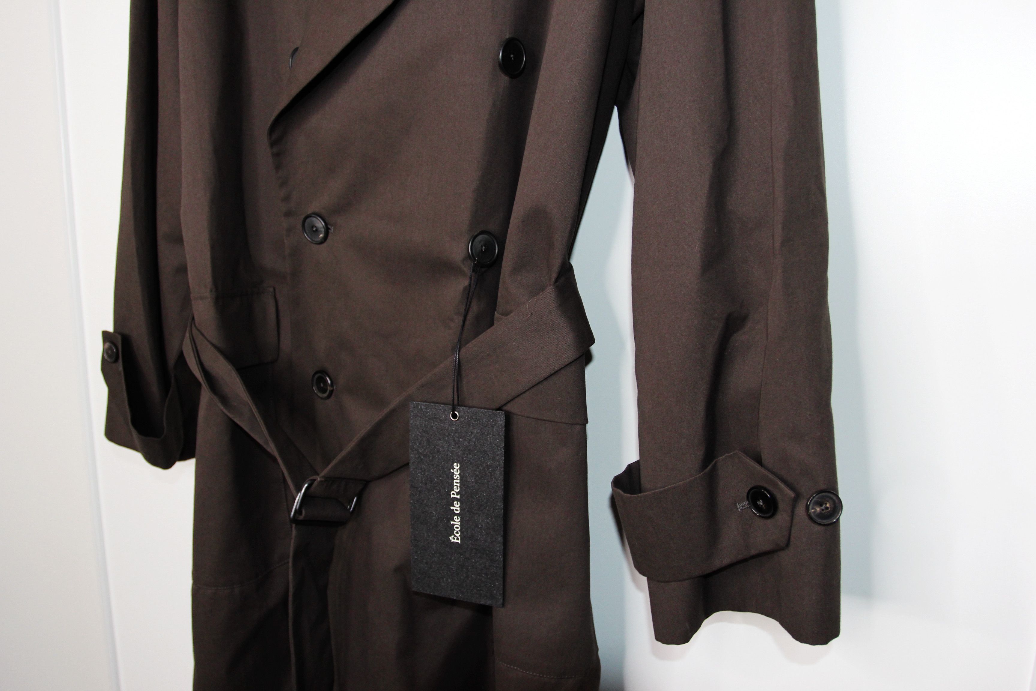Other BNWT SS20 ECOLE DE PENSEE OVERSIZED COAT 48 Size US M / EU 48-50 / 2 - 5 Thumbnail