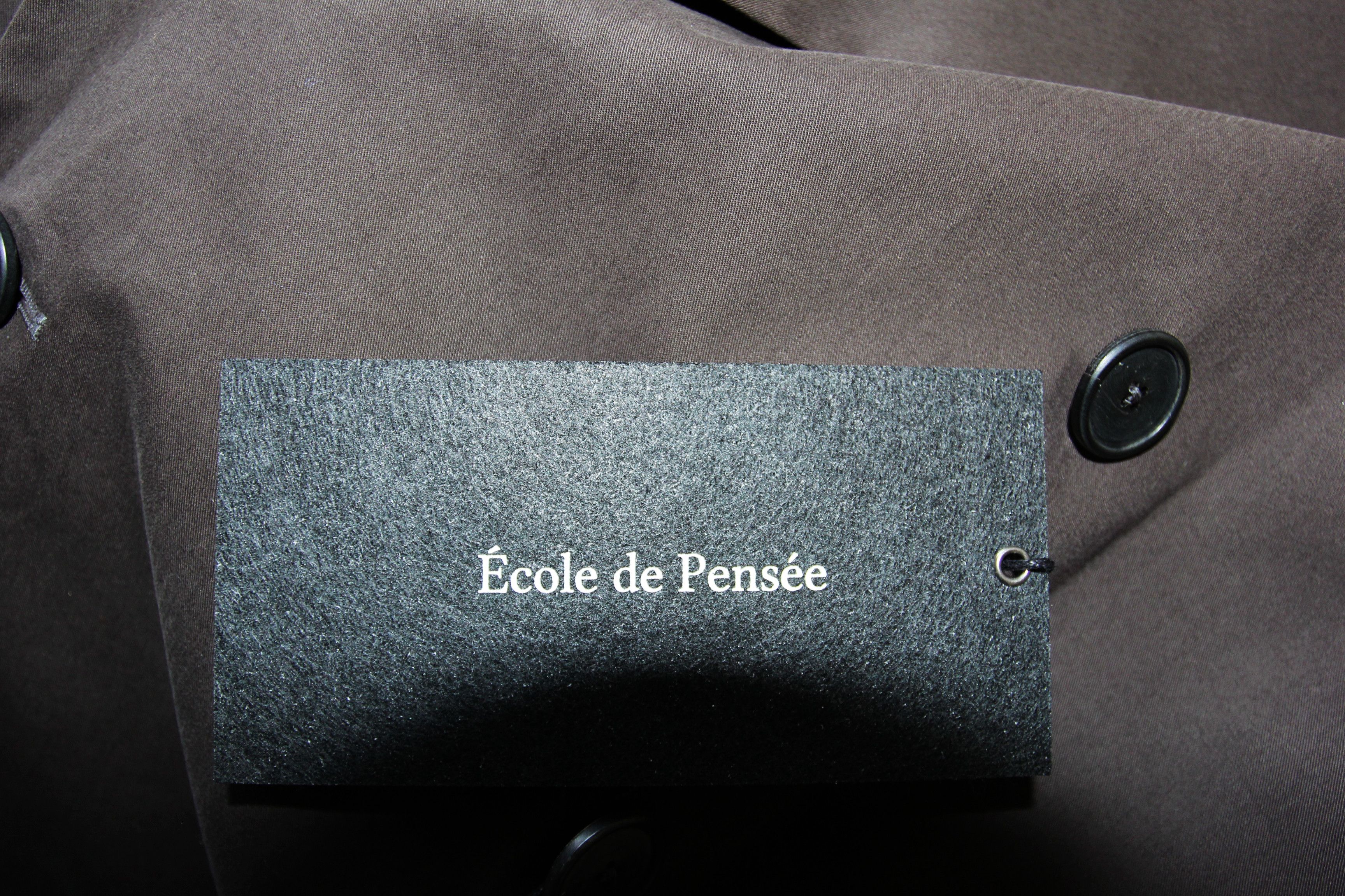 Other BNWT SS20 ECOLE DE PENSEE OVERSIZED COAT 48 Size US M / EU 48-50 / 2 - 6 Thumbnail