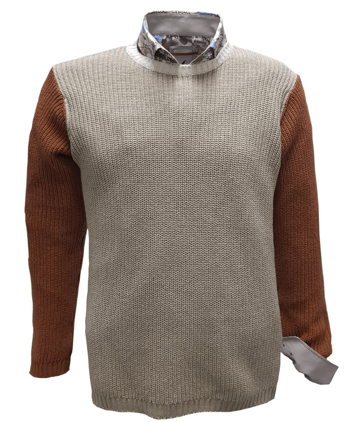 Imperial BNWT SS20 IMPERIAL NATURAL BLOCK RIBBED SWEATER S Size US S / EU 44-46 / 1 - 1 Thumbnail