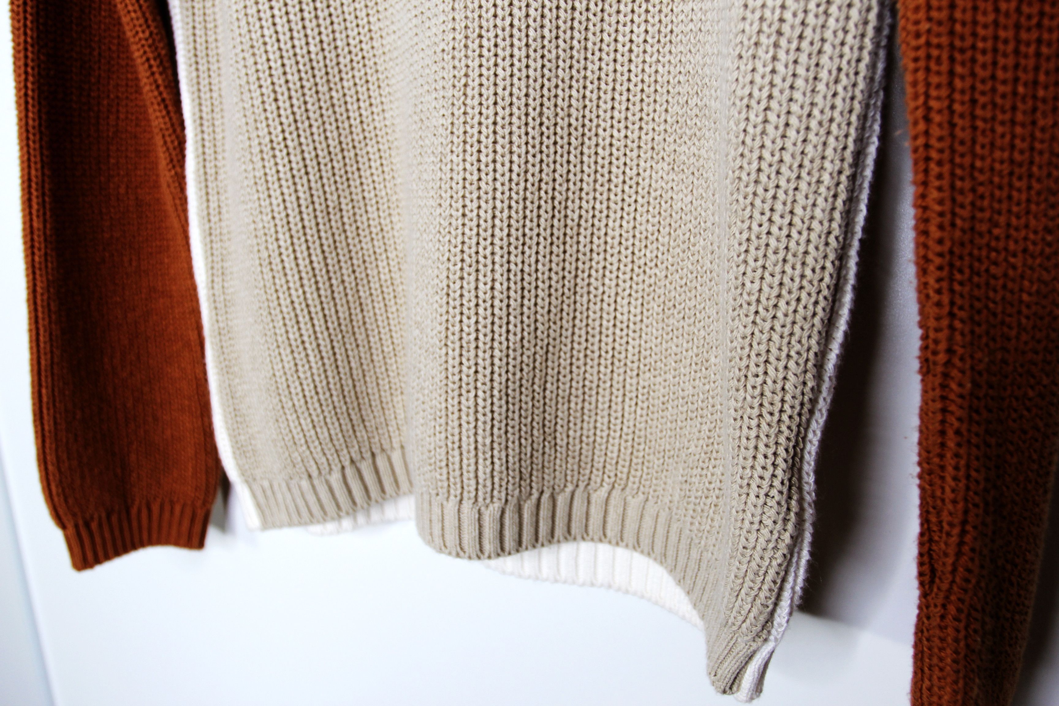 Imperial BNWT SS20 IMPERIAL NATURAL BLOCK RIBBED SWEATER S Size US S / EU 44-46 / 1 - 5 Thumbnail