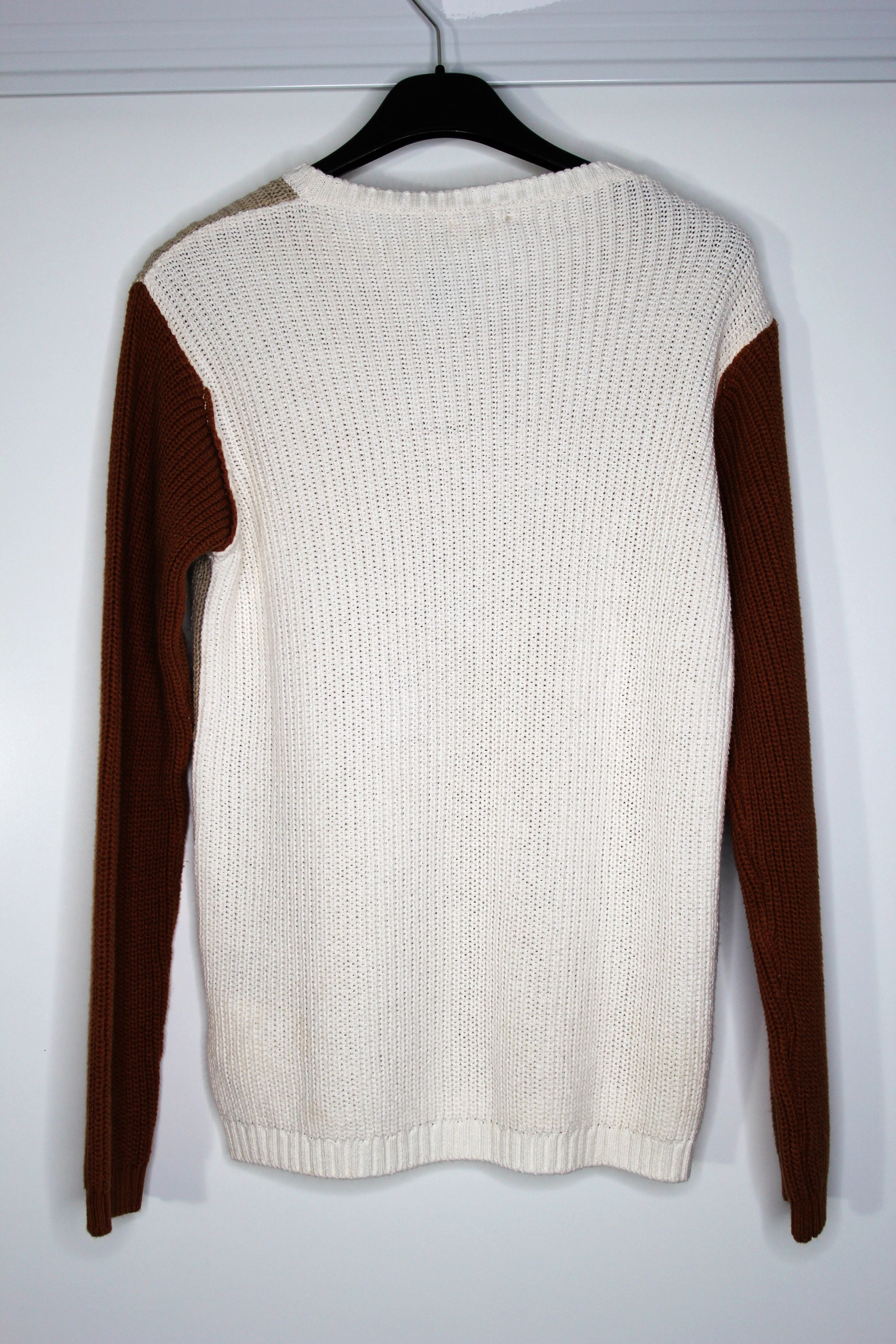 Imperial BNWT SS20 IMPERIAL NATURAL BLOCK RIBBED SWEATER S Size US S / EU 44-46 / 1 - 3 Thumbnail