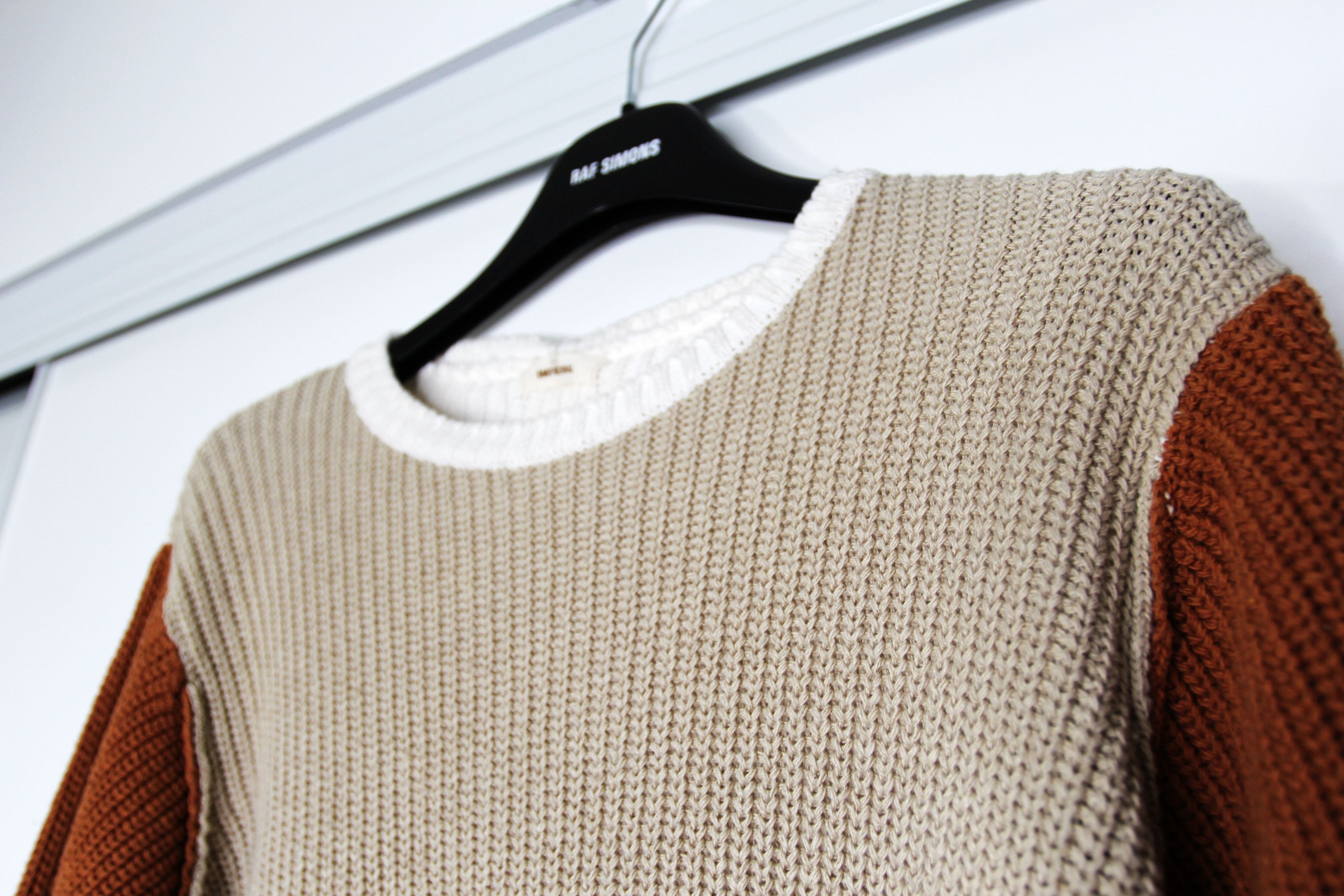 Imperial BNWT SS20 IMPERIAL NATURAL BLOCK RIBBED SWEATER S Size US S / EU 44-46 / 1 - 4 Thumbnail