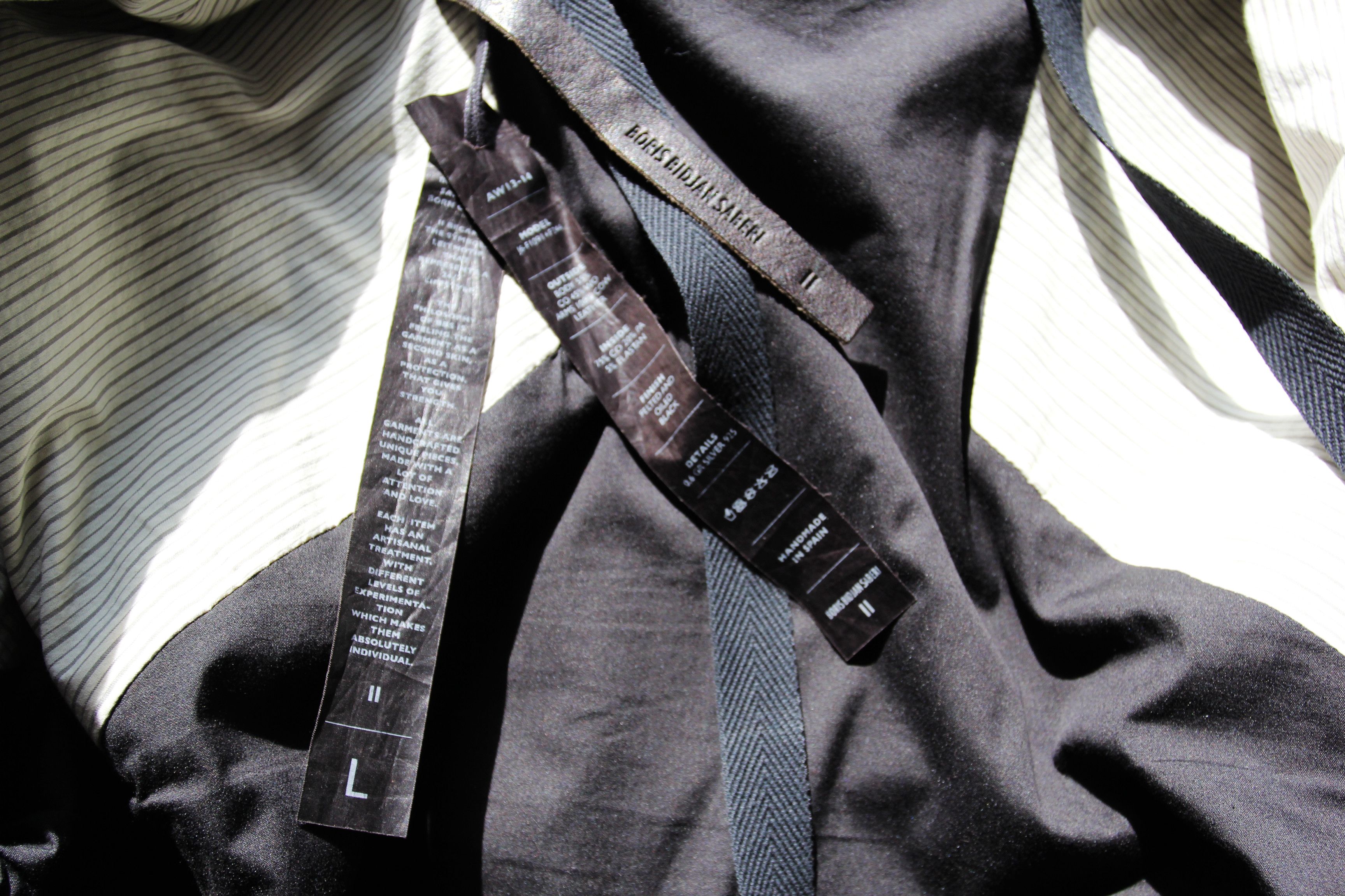 Boris Bidjan Saberi AW13 BORIS BIDJAN SABERI JACKET J6 F1091+F244 L Size US L / EU 52-54 / 3 - 16 Thumbnail