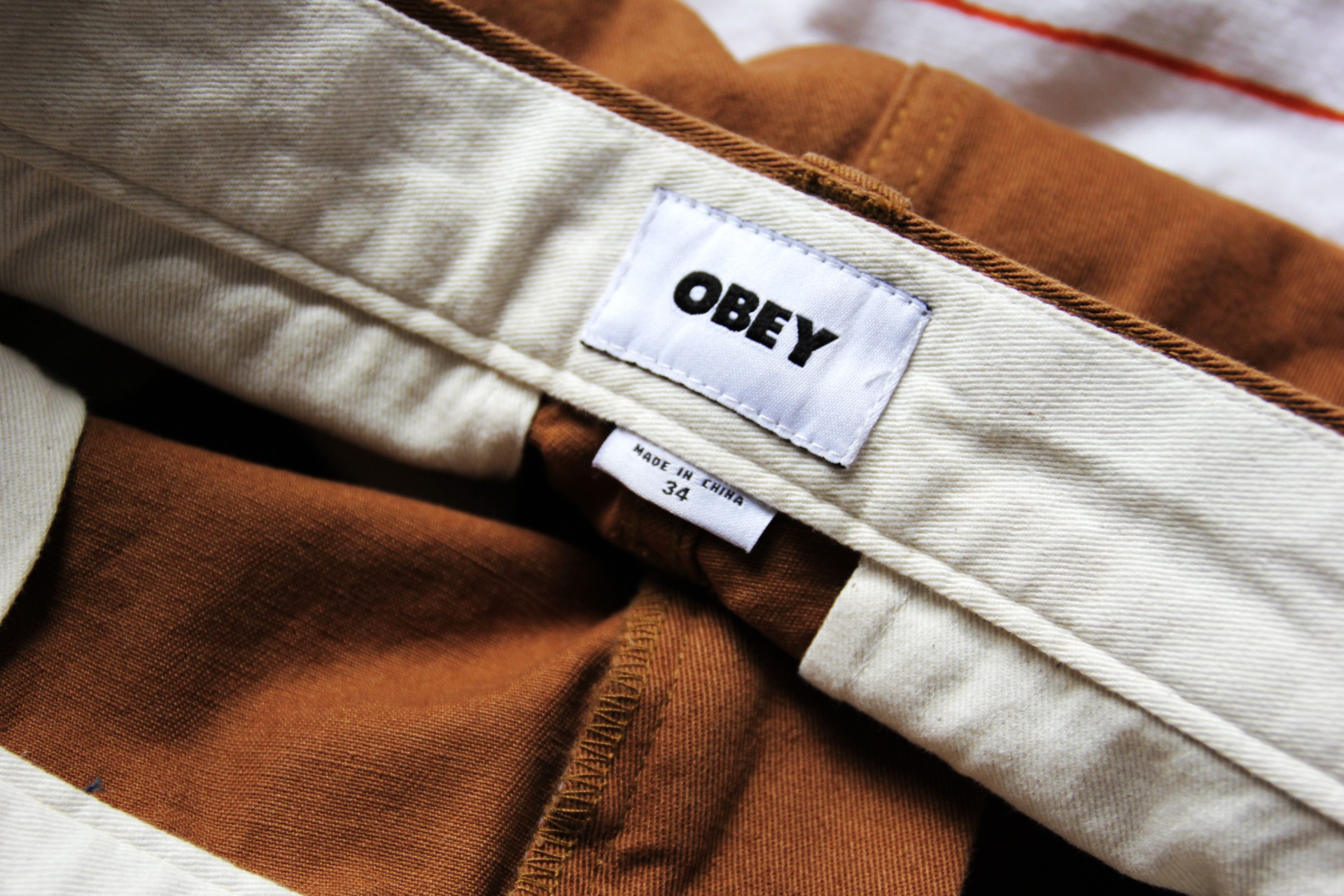 Obey BNWT AW21 OBEY ESTATE PANTS 34 Size US 34 / EU 50 - 8 Thumbnail