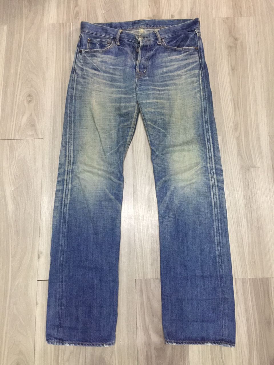 Japanese Brand × OMNIGOD OMNIGOD - Regular Fit Denim Jeans Size US 34 / EU 50 - 3 Thumbnail