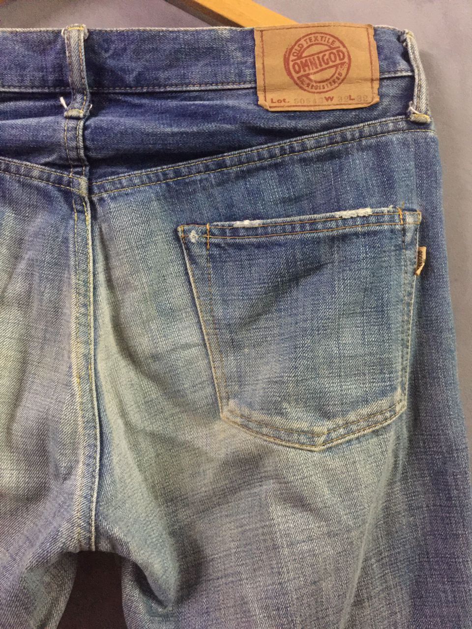 Japanese Brand × OMNIGOD OMNIGOD - Regular Fit Denim Jeans Size US 34 / EU 50 - 12 Thumbnail