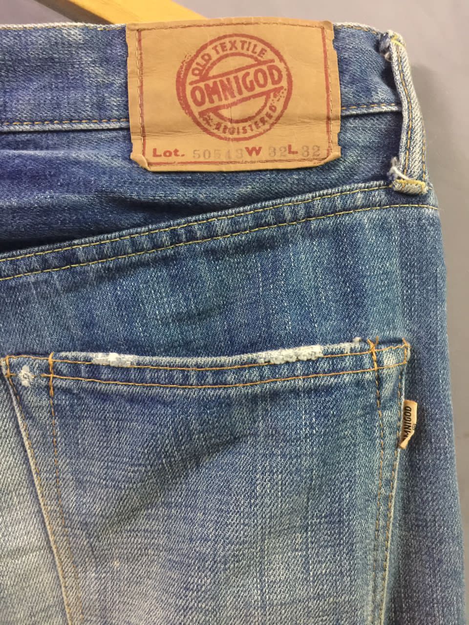 Japanese Brand × OMNIGOD OMNIGOD - Regular Fit Denim Jeans Size US 34 / EU 50 - 13 Thumbnail