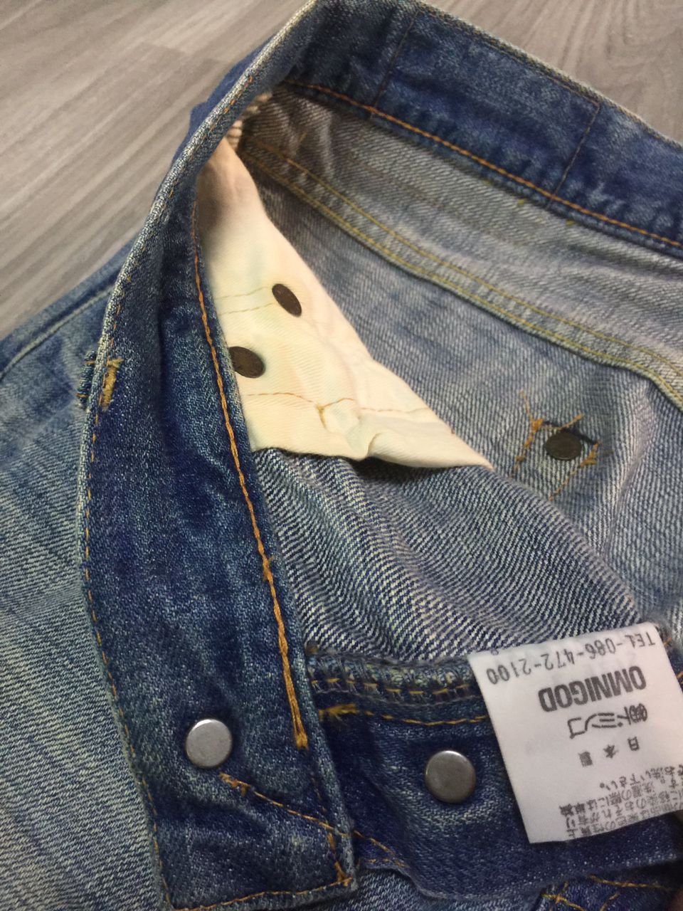 Japanese Brand × OMNIGOD OMNIGOD - Regular Fit Denim Jeans Size US 34 / EU 50 - 7 Thumbnail