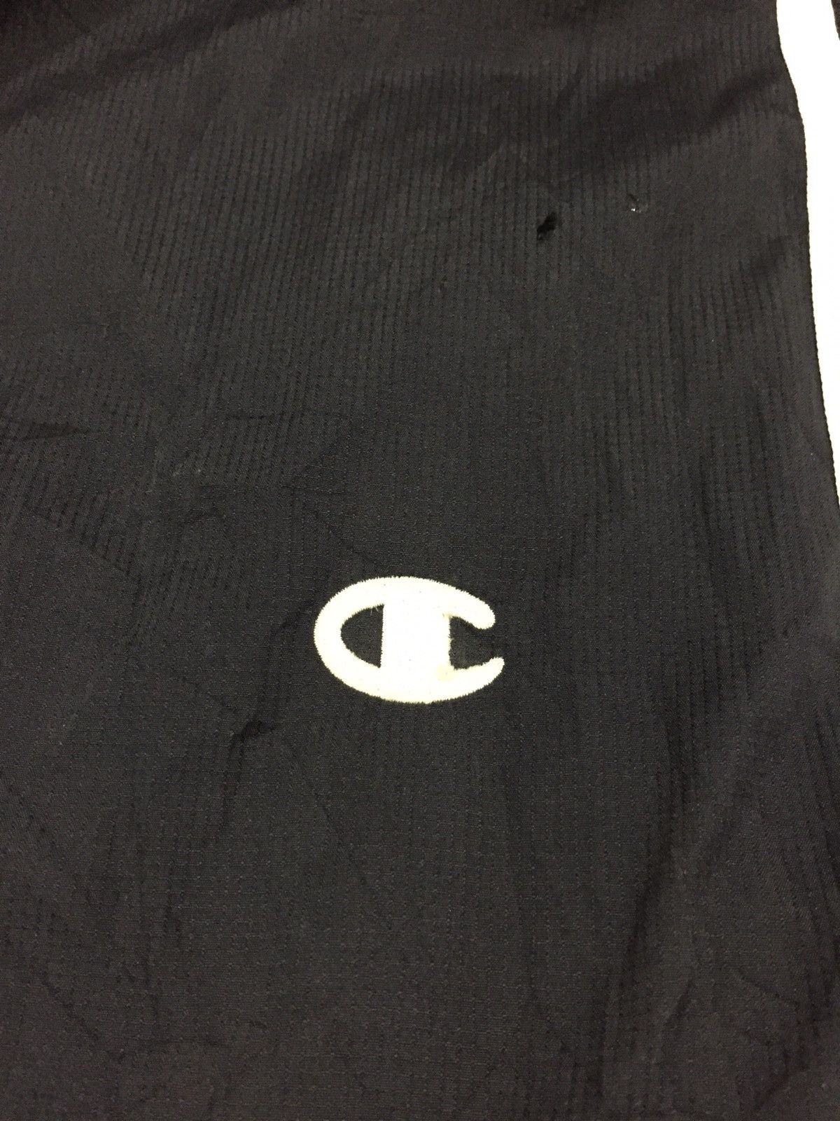 Champion × Vintage Champion Light Jacket Side Tape Stripe With Hoodie Size US L / EU 52-54 / 3 - 7 Thumbnail