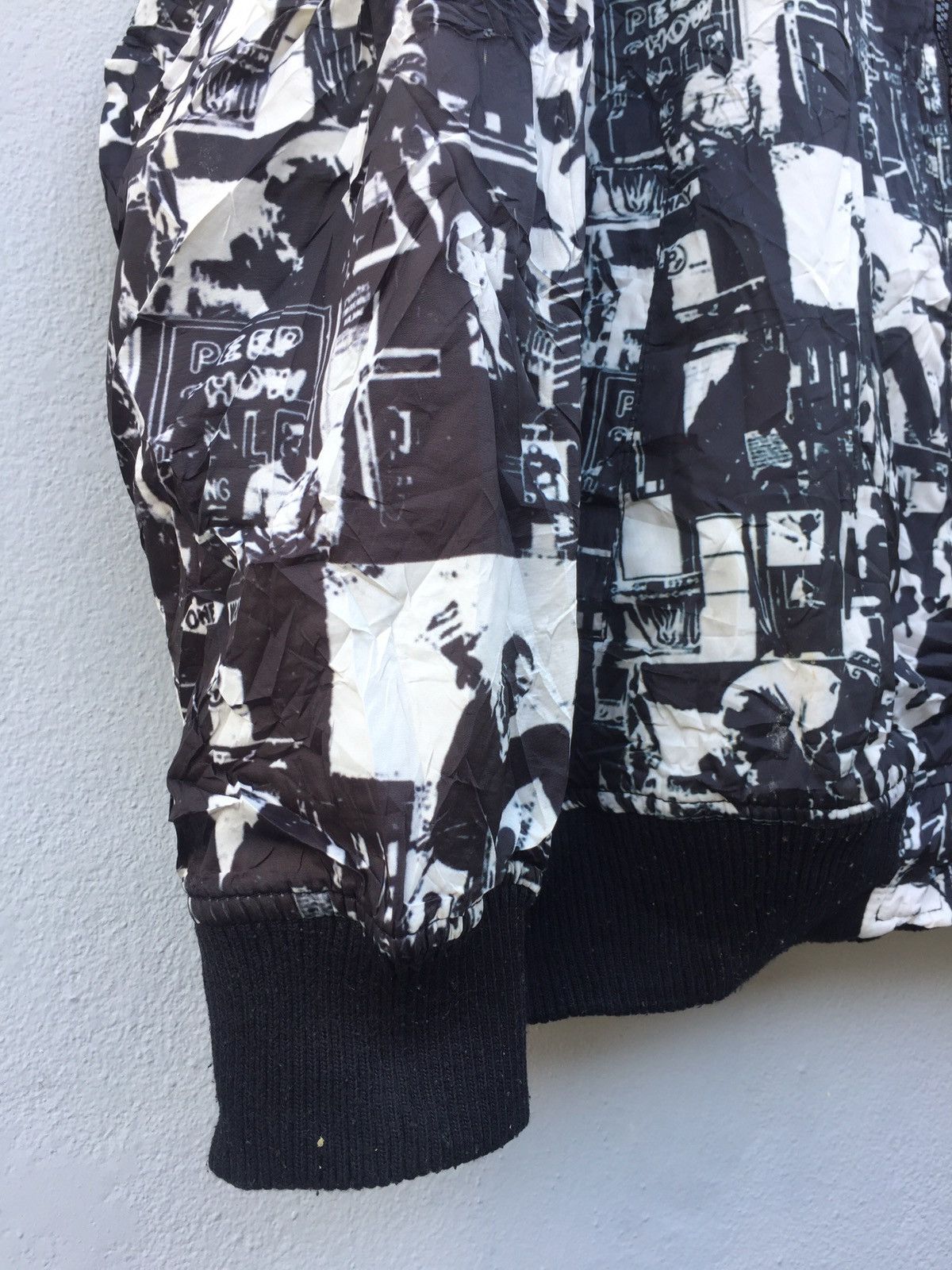 Japanese Brand × Vintage Jungle Storm Bomber Jacket Style Skateboard Player Print Size US L / EU 52-54 / 3 - 3 Thumbnail