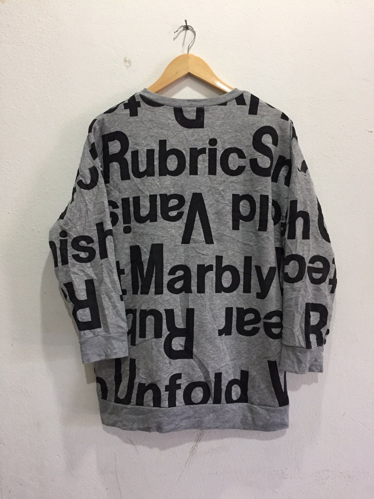 Designer × Japanese Brand × Vintage Galyge Sweatshirt Full Print Design Like Hysteric Glamour Size US XXL / EU 58 / 5 - 2 Thumbnail