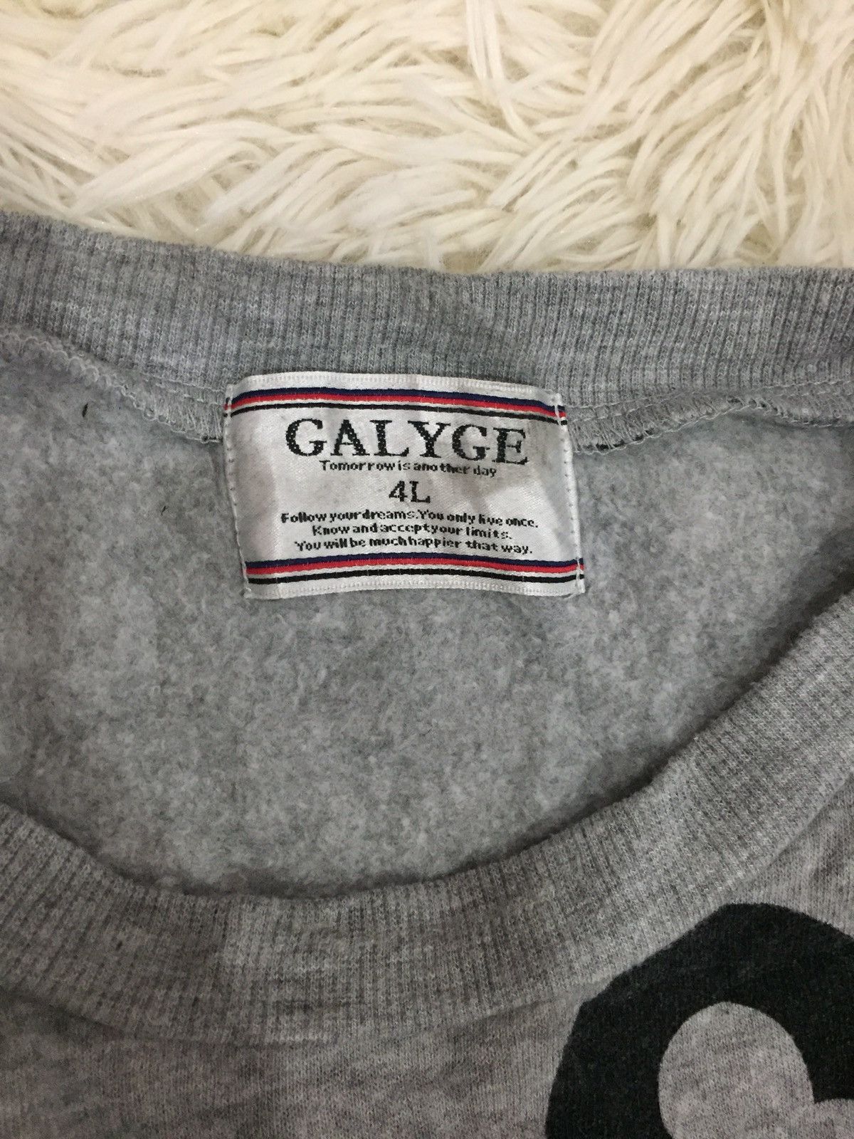 Designer × Japanese Brand × Vintage Galyge Sweatshirt Full Print Design Like Hysteric Glamour Size US XXL / EU 58 / 5 - 3 Thumbnail