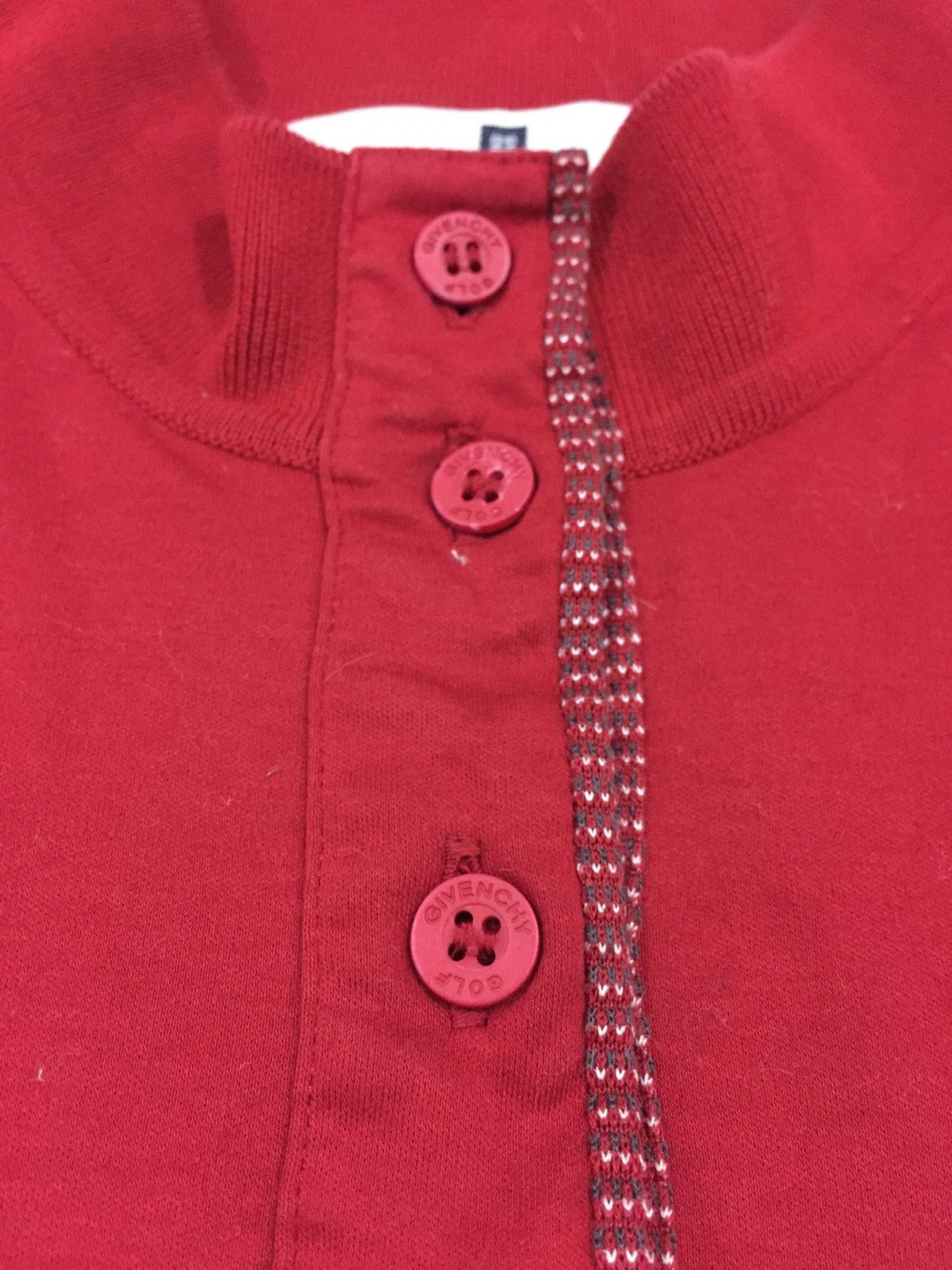 Givenchy Vintage Givenchy Golf Long Sleeve Button Shirt Embroidery Size US L / EU 52-54 / 3 - 9 Thumbnail
