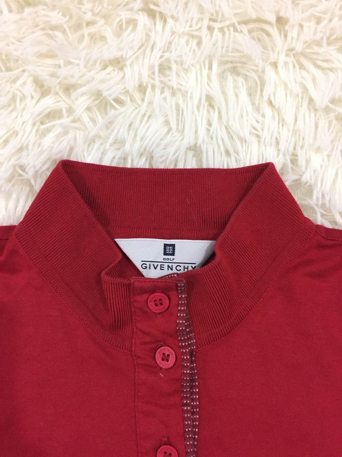 Givenchy Vintage Givenchy Golf Long Sleeve Button Shirt Embroidery Size US L / EU 52-54 / 3 - 10 Thumbnail