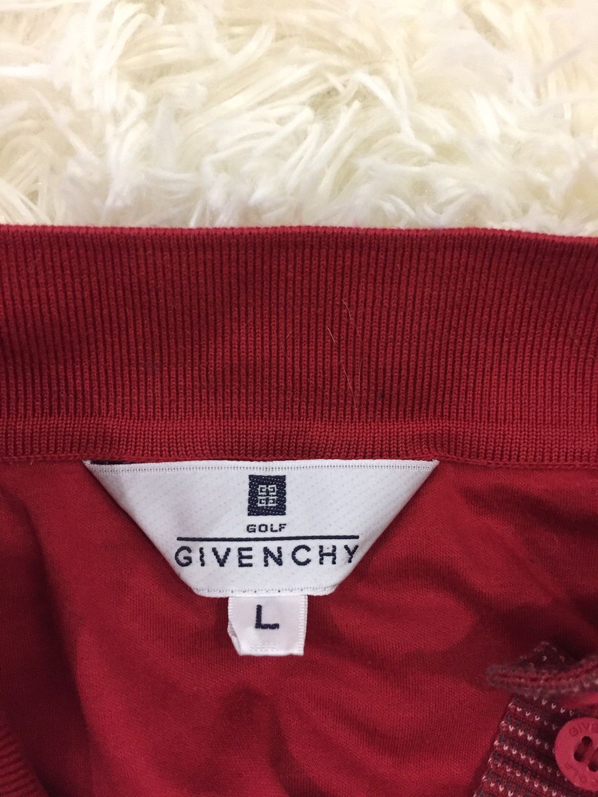 Givenchy Vintage Givenchy Golf Long Sleeve Button Shirt Embroidery Size US L / EU 52-54 / 3 - 14 Thumbnail