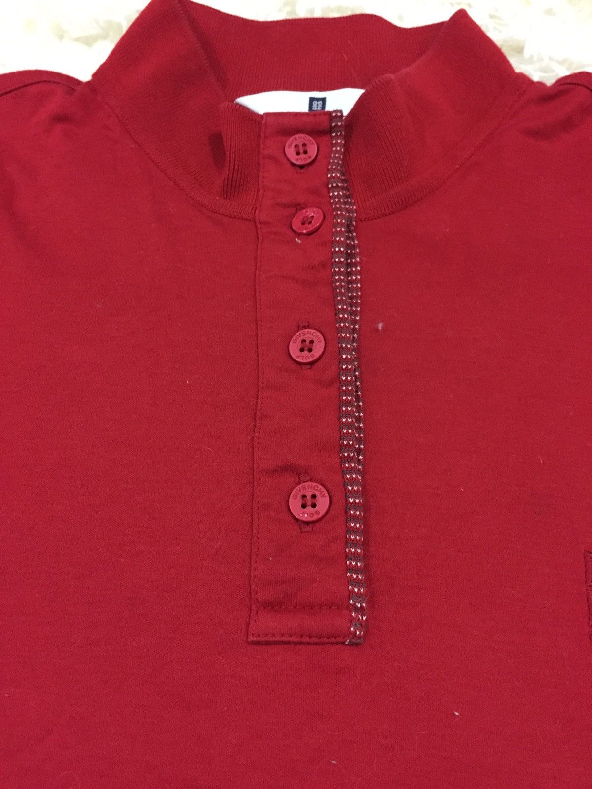 Givenchy Vintage Givenchy Golf Long Sleeve Button Shirt Embroidery Size US L / EU 52-54 / 3 - 7 Thumbnail