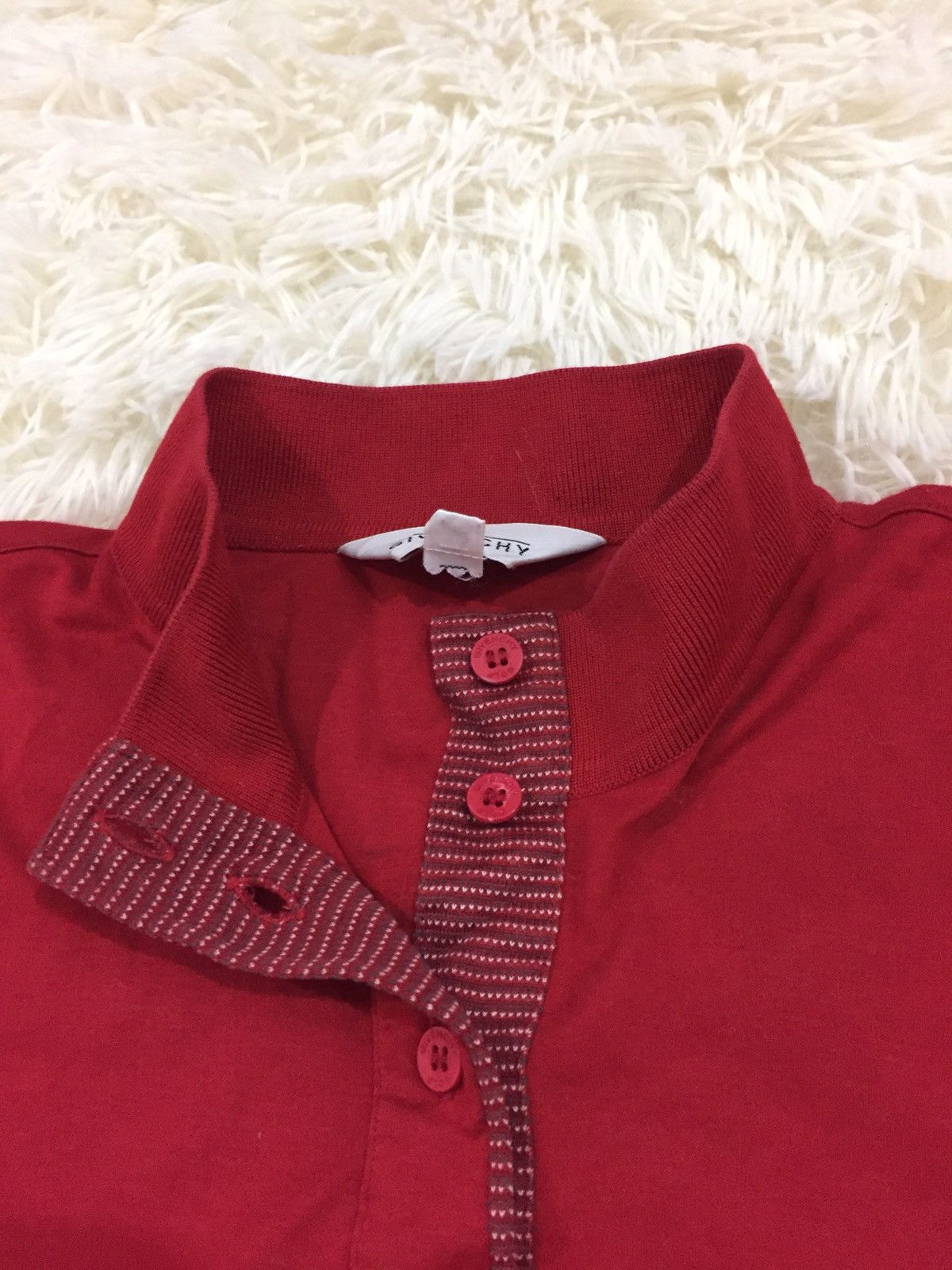 Givenchy Vintage Givenchy Golf Long Sleeve Button Shirt Embroidery Size US L / EU 52-54 / 3 - 13 Thumbnail