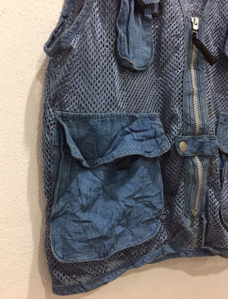 Japanese Brand × Vintage Vintage Japanese Brand Nepuca Tactical Vest Multi Pocket L Size 44R - 5 Thumbnail