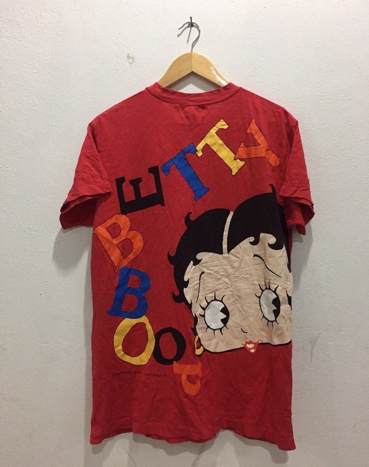 Cartoon Network × Vintage Vintage Movie Betty Boop T-Shirt Big Print Both Side Size US M / EU 48-50 / 2 - 3 Thumbnail