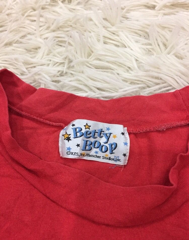 Cartoon Network × Vintage Vintage Movie Betty Boop T-Shirt Big Print Both Side Size US M / EU 48-50 / 2 - 6 Thumbnail