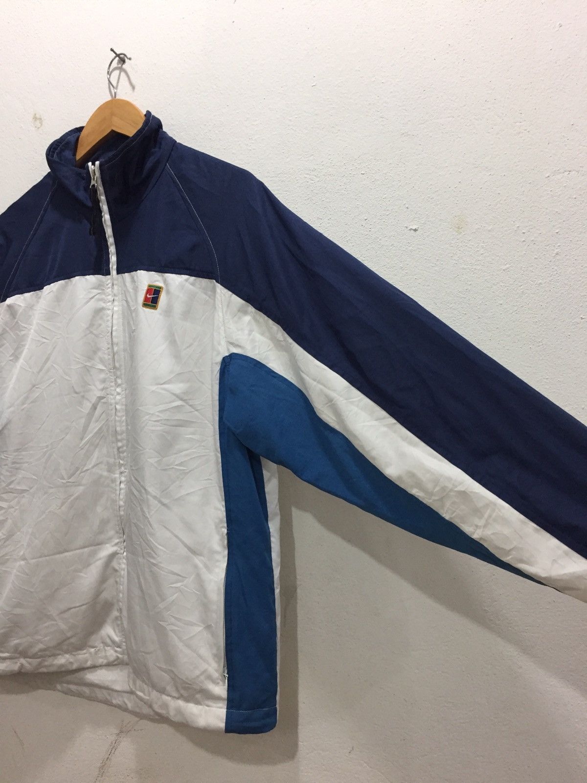 Nike × Vintage Vintage Nike Supreme Court Light Jacket Full Zipper Size US L / EU 52-54 / 3 - 5 Thumbnail