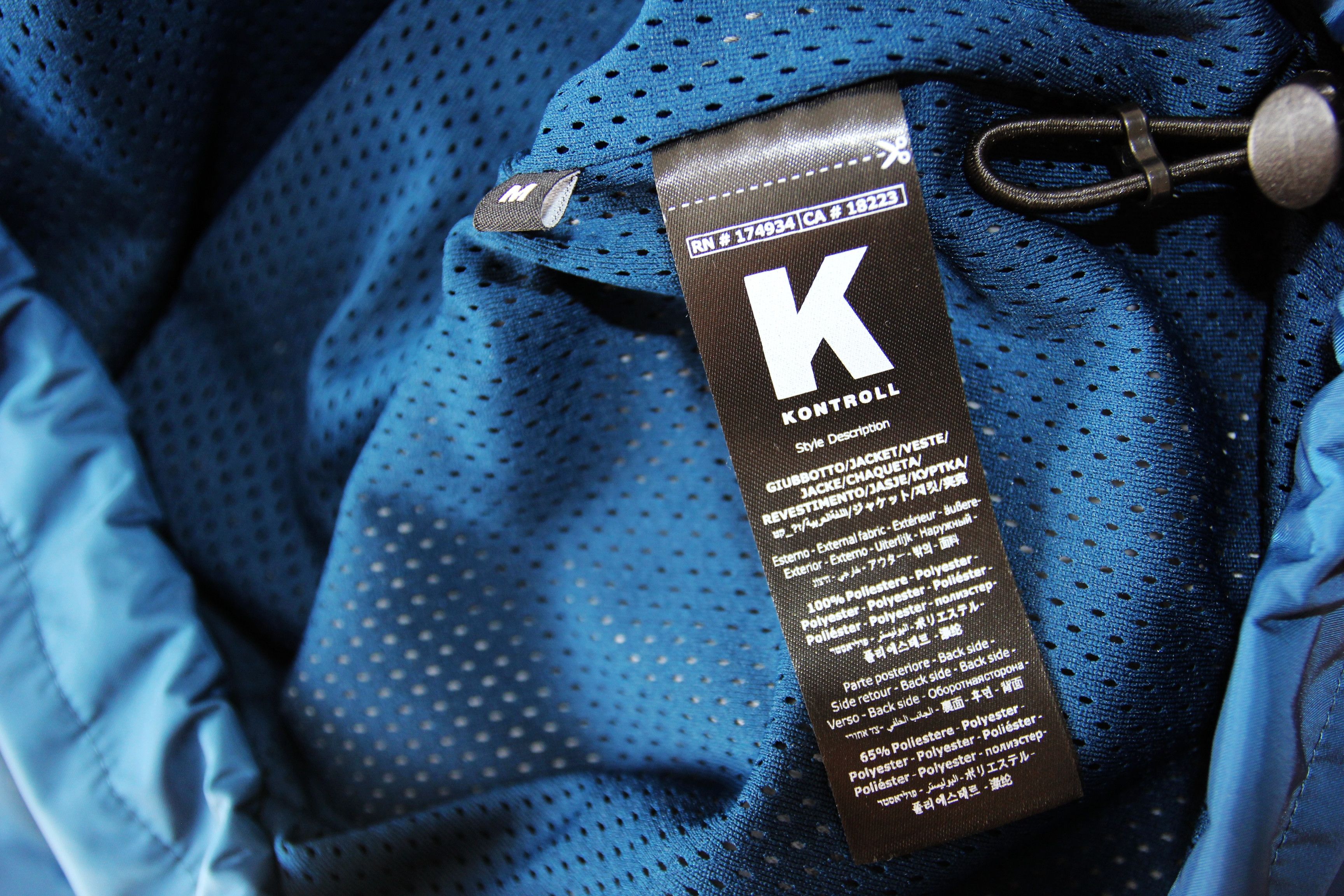 Kappa BNWT SS19 KAPPA KONTROLL WINDBREAKER JACKET M Size US M / EU 48-50 / 2 - 14 Thumbnail