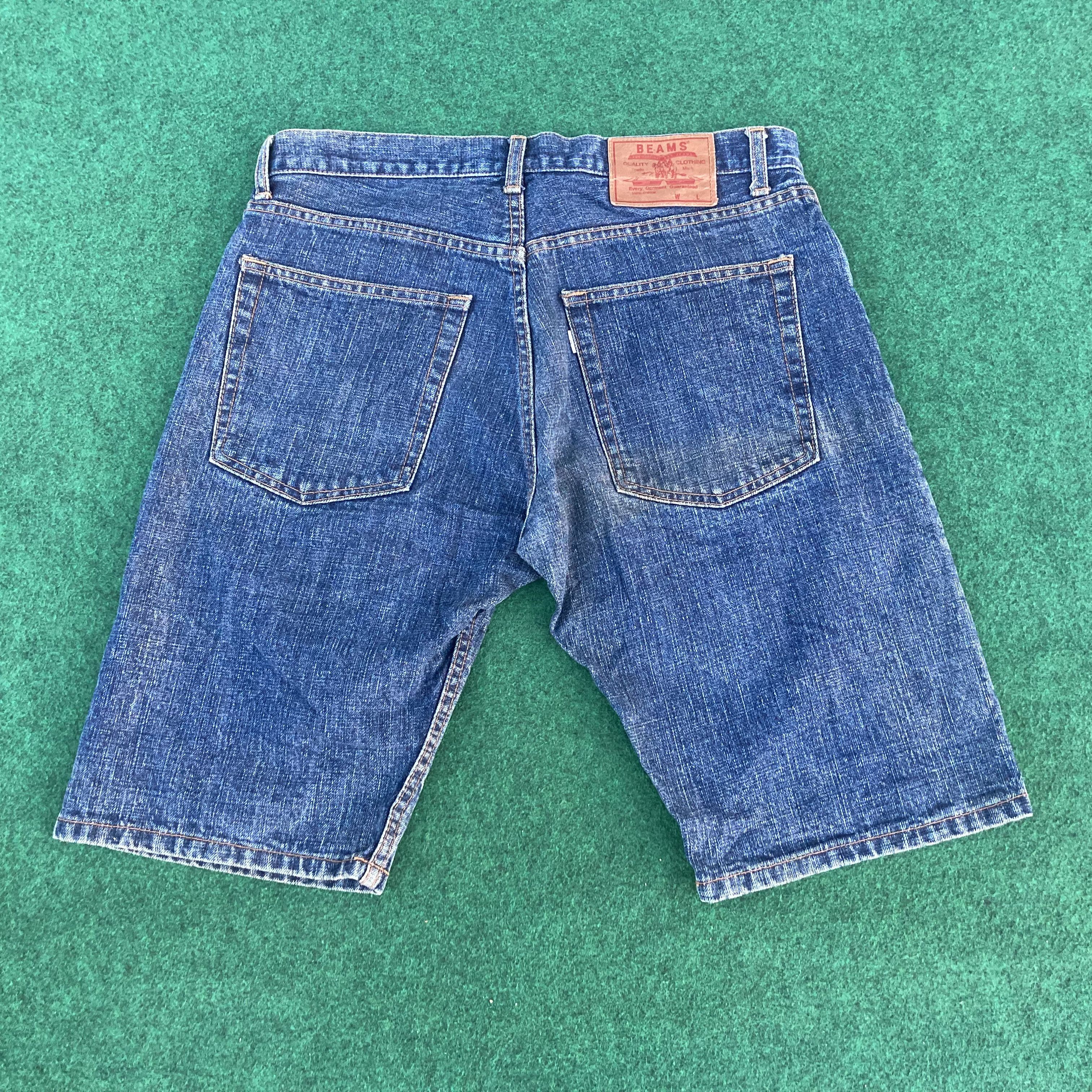 Beams Plus × Japanese Brand Vtg Beams Short Jorts Pant Sz 32 Jeans Size US 32 / EU 48 - 5 Thumbnail