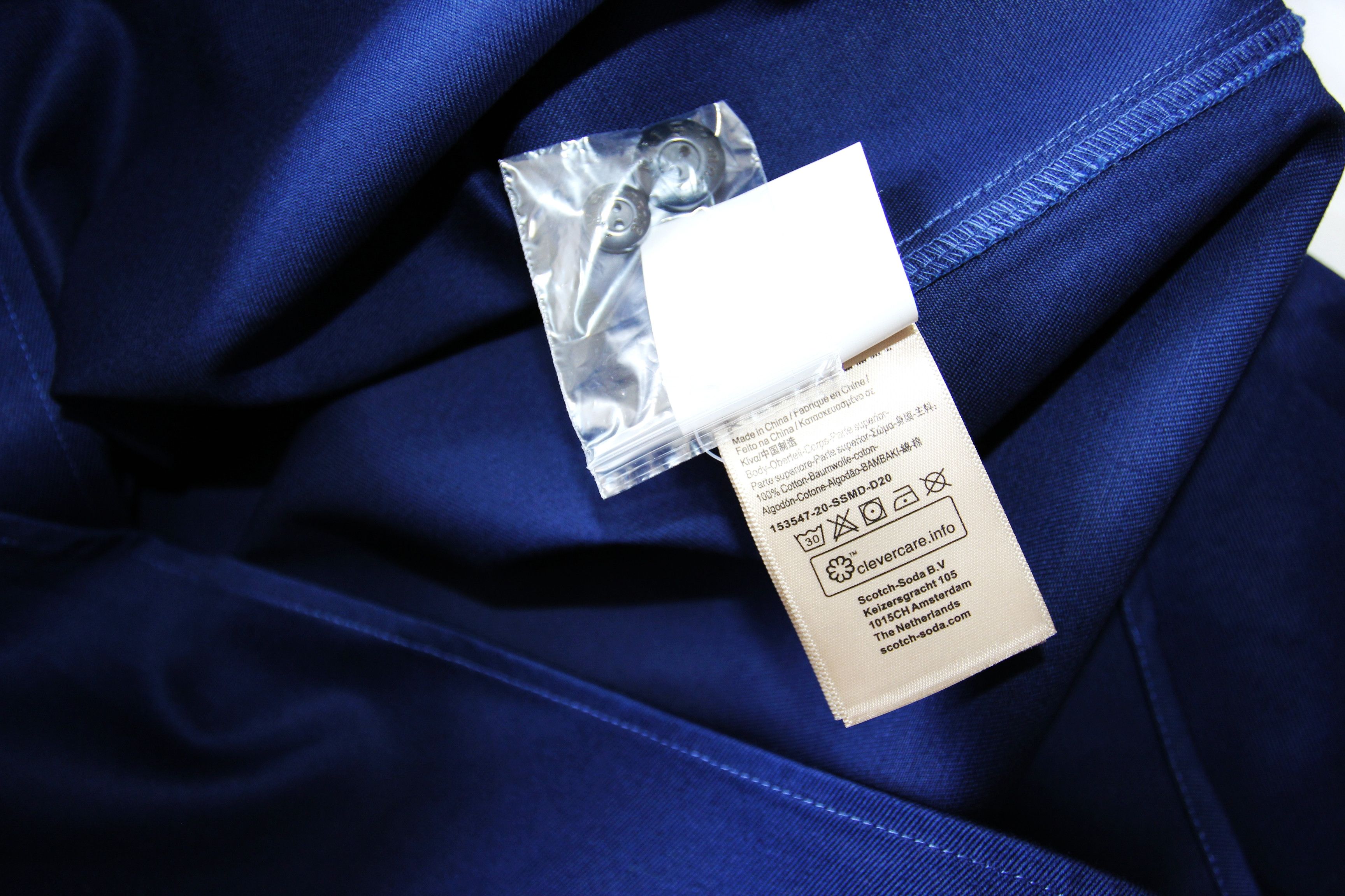 Scotch & Soda BNWT SS20 SCOTCH & SODA INDIGO WORKER SHIRT JACKET L Size US L / EU 52-54 / 3 - 11 Thumbnail