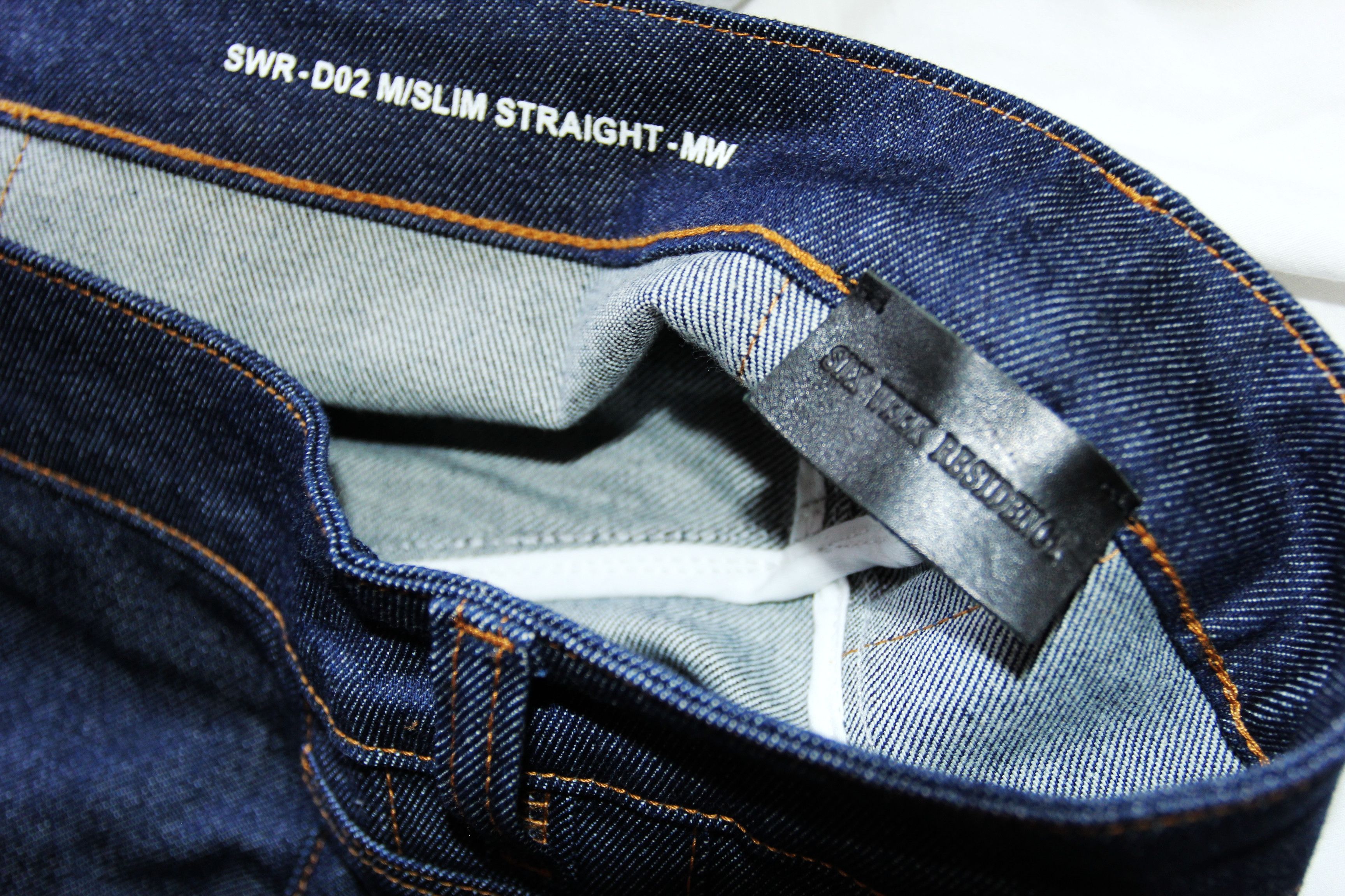Other BNWT SS21 SIX WEEK RESIDENCY TOPSTITCHED RAW JEANS 36 Size US 36 / EU 52 - 8 Thumbnail