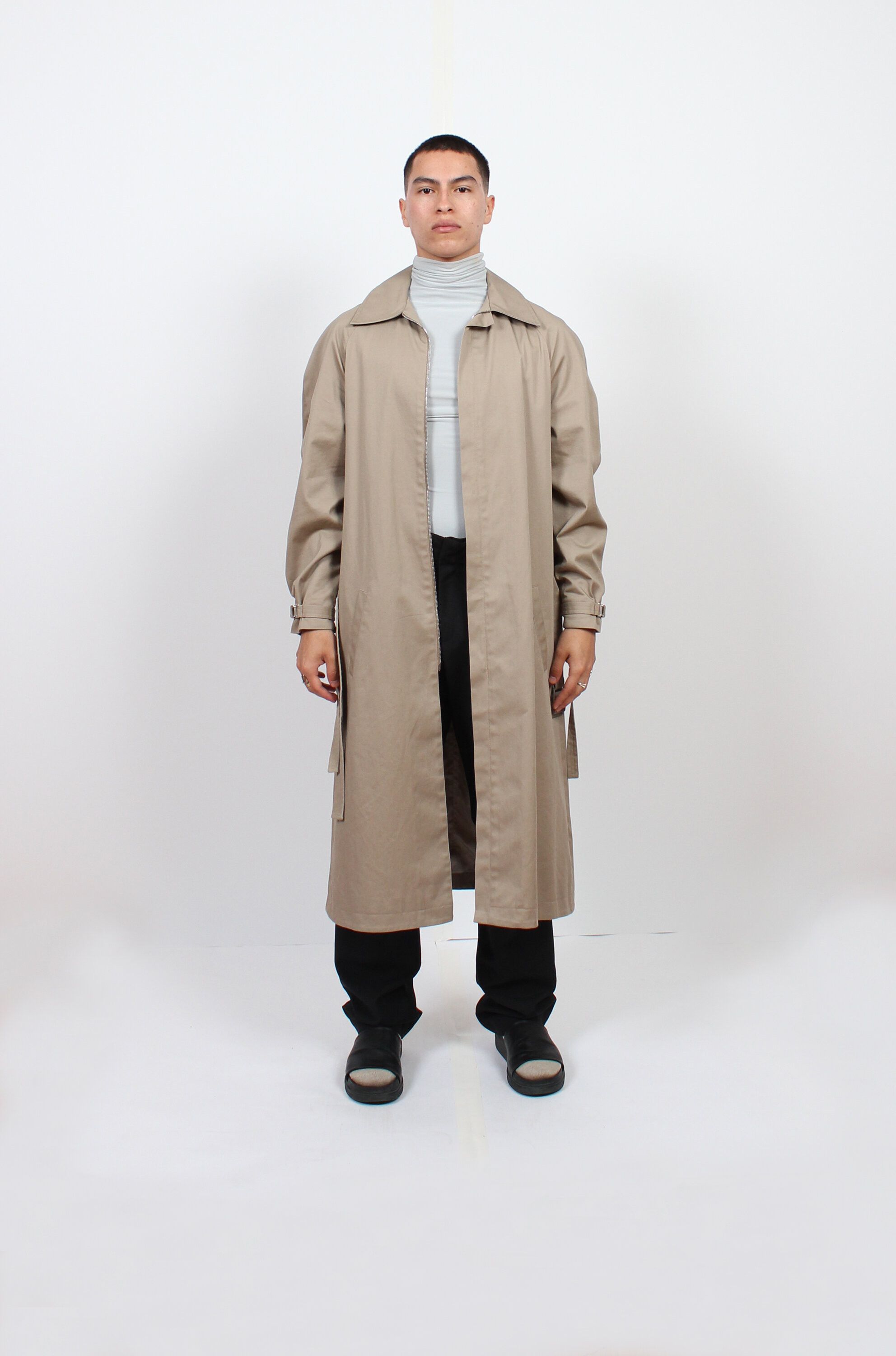 Other BNWT SS19 ANDREW COIMBRA RAGLAN TRENCH COAT L Size US L / EU 52-54 / 3 - 14 Thumbnail