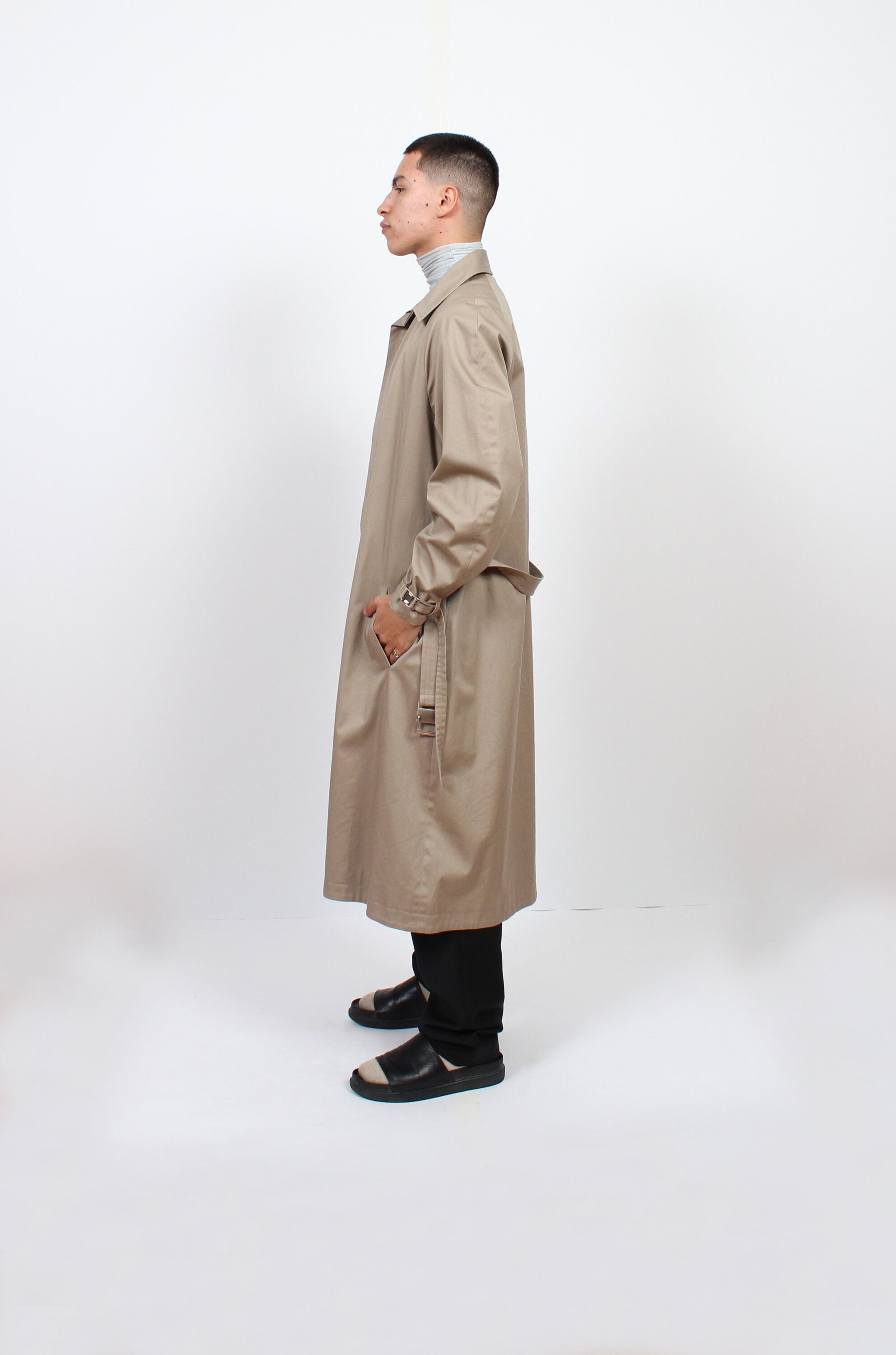 Other BNWT SS19 ANDREW COIMBRA RAGLAN TRENCH COAT L Size US L / EU 52-54 / 3 - 19 Thumbnail