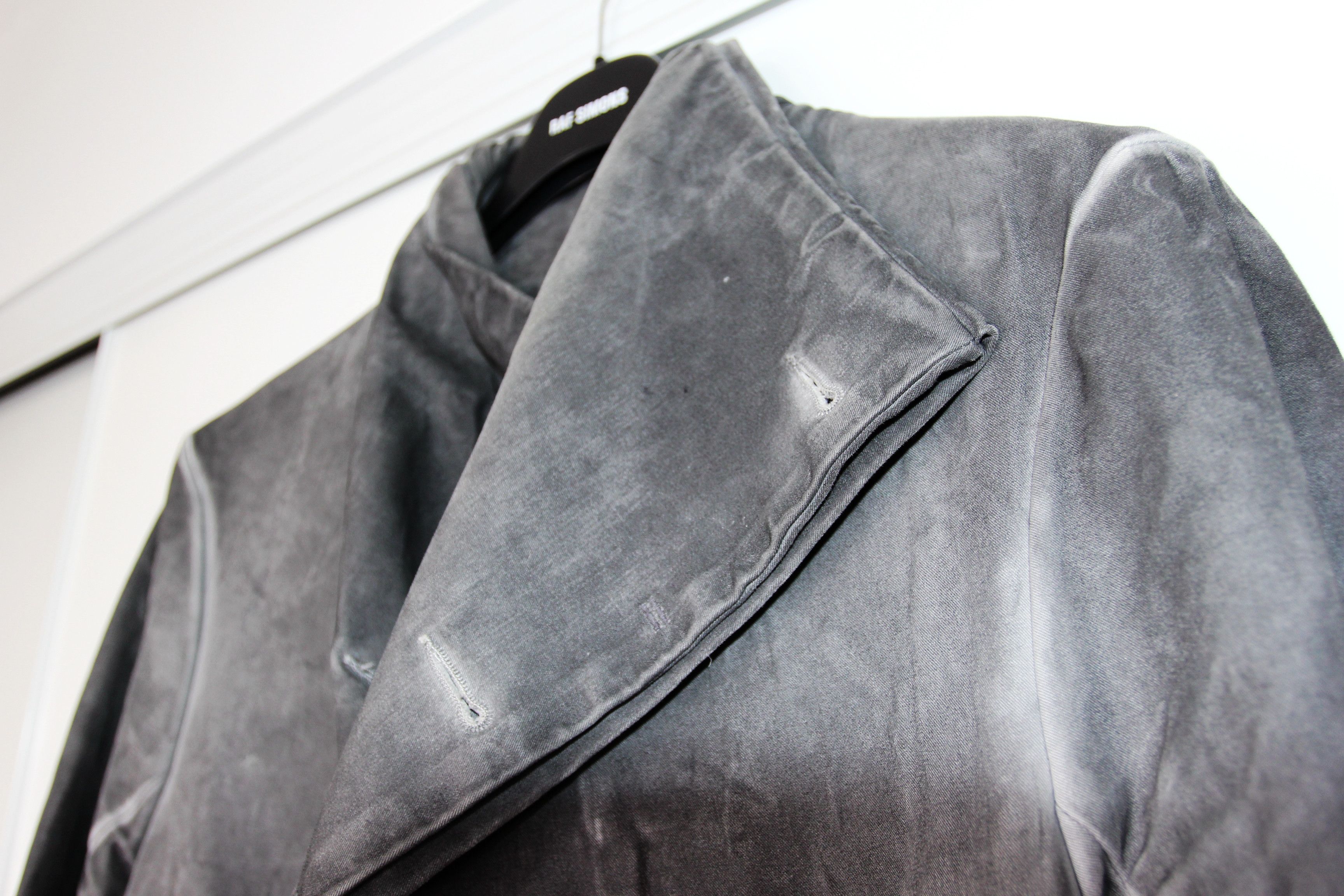 Boris Bidjan Saberi AW11 BORIS BIDJAN SABERI ASYMMETRICAL COAT5 F190 XXL Size US XXL / EU 58 / 5 - 3 Thumbnail